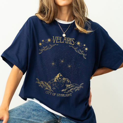 ACOTAR Velaris City Of Starlight A Court Of Thorns And Roses Vintage Comfort Colors Tee