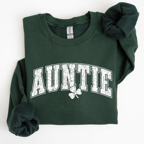 Auntie St Patrick's Day Shamrock Auntie St Patrick's Day Shamrock Auntie St Patrick's Day Shamrock Sweatshirt