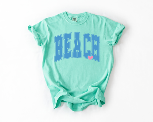 Beach Summer Travel Vacation Sun Holiday Wanderlust Seaside Escape Comfort Colors Tee
