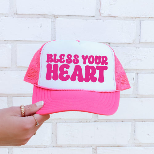 Bless Your Heart Sassy Attitude Sayings Collection Premium Durable Everyday Wear For Bold Confidence Trucker Hat