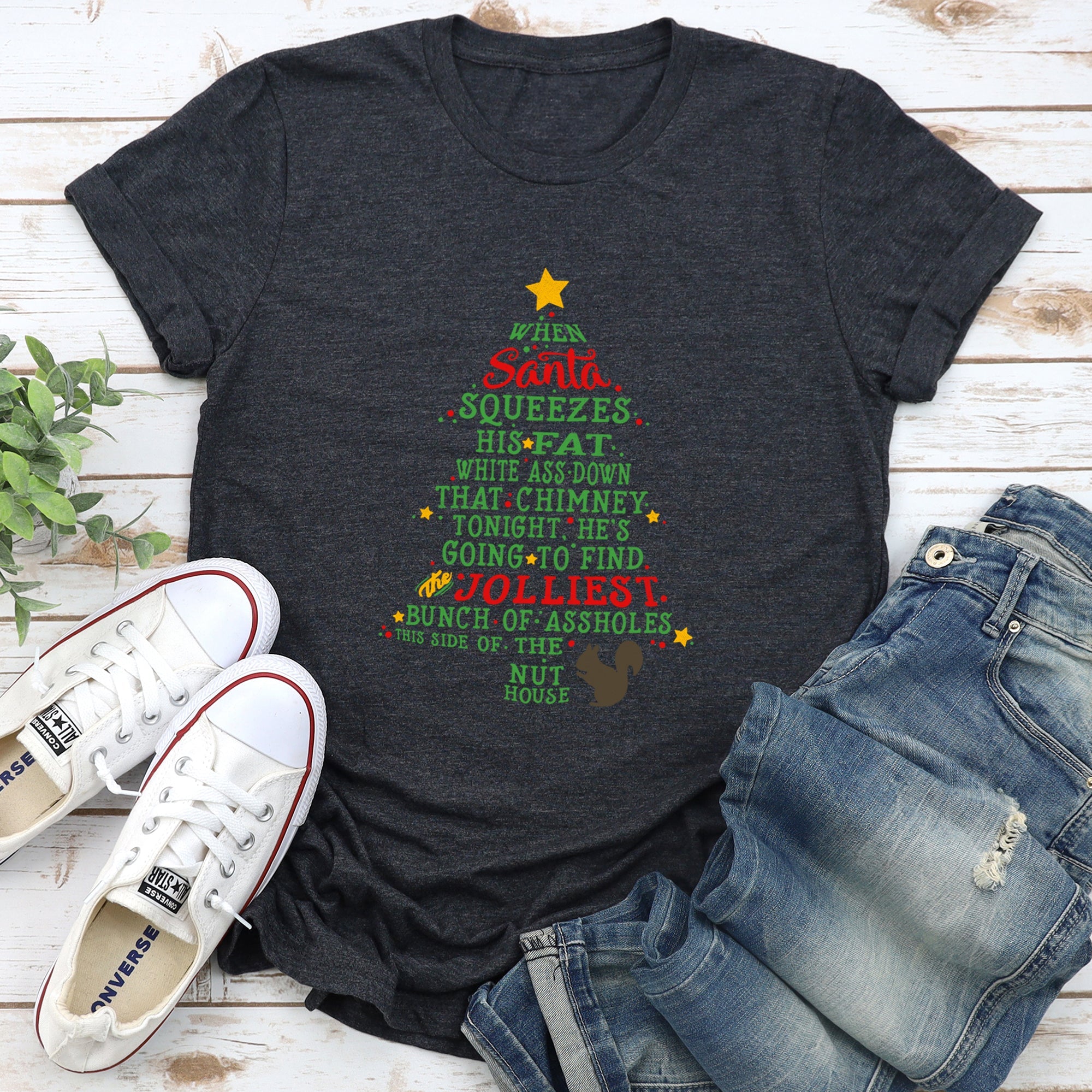 Iconic Christmas Vacation Griswold Quote Graphic Tee For Movie Fans And Holiday Decor Lovers