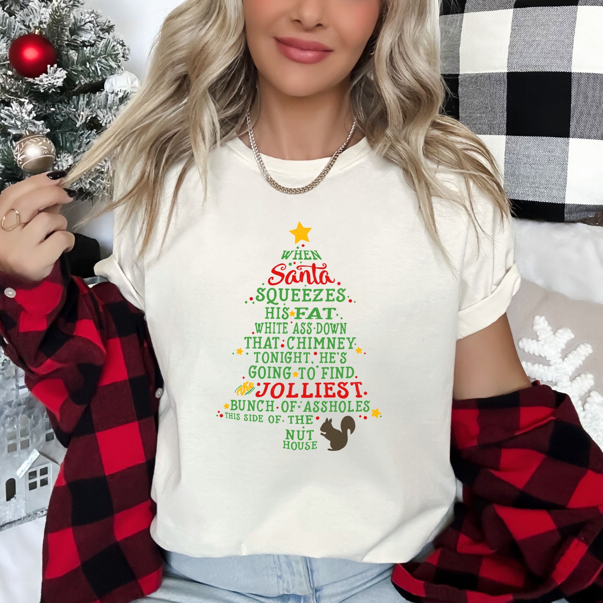 Iconic Christmas Vacation Griswold Quote Graphic Tee For Movie Fans And Holiday Decor Lovers