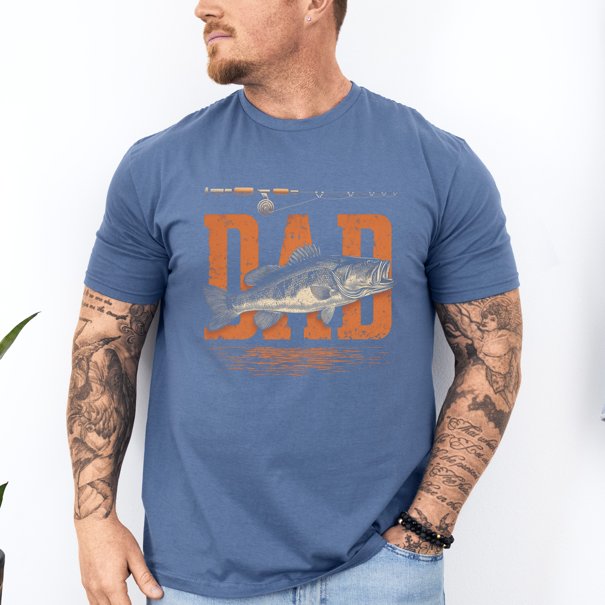 Dad Fishing Father's Day Celebration For The Everyday Angler Who Loves A Good Laugh Graphic Tee