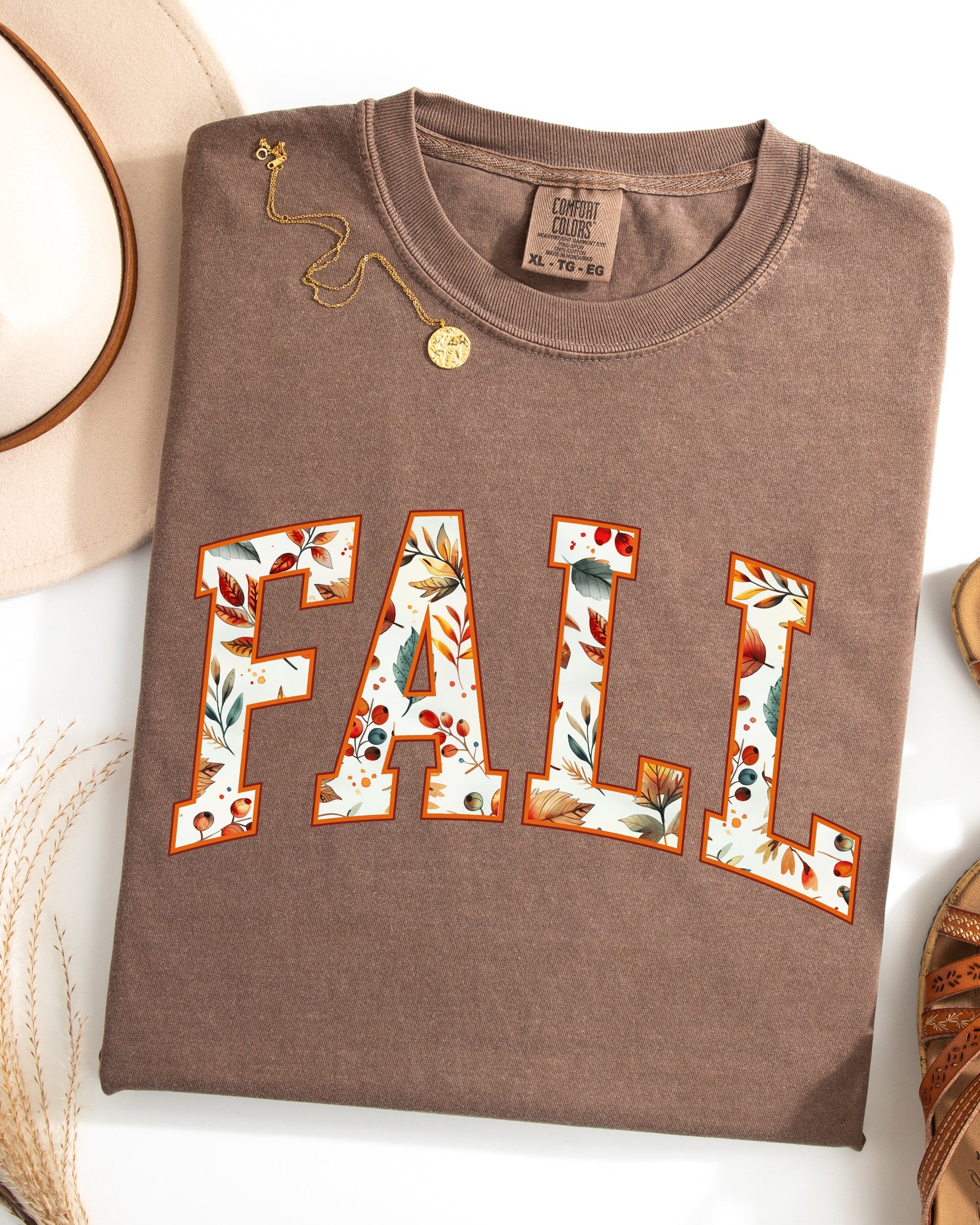 Fall Varsity Autumn Collegiate Retro Vintage Halloween Graphic Comfort Colors Tee