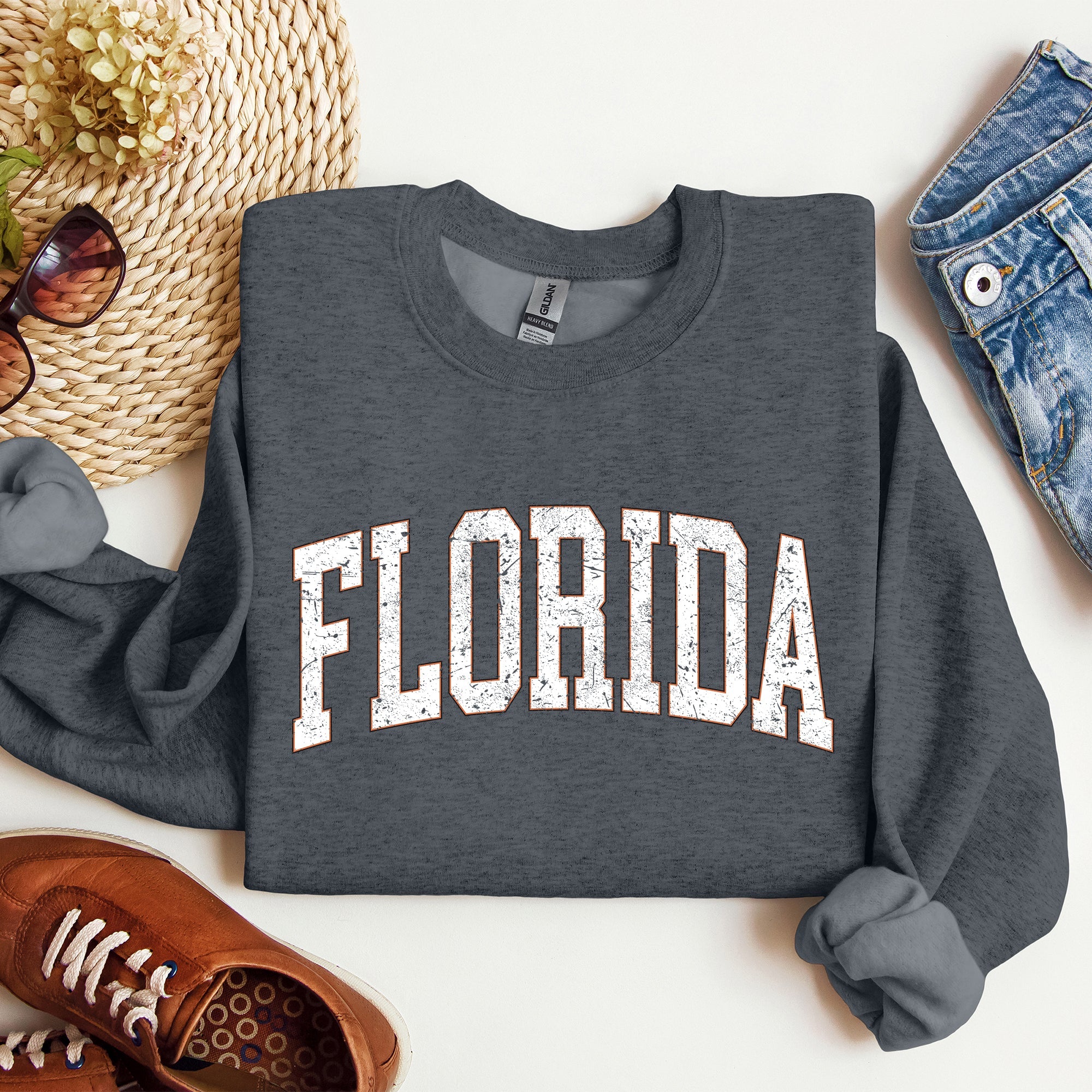 Florida Football Game Day Tailgate State Pride University College Spirit Sweatshirt