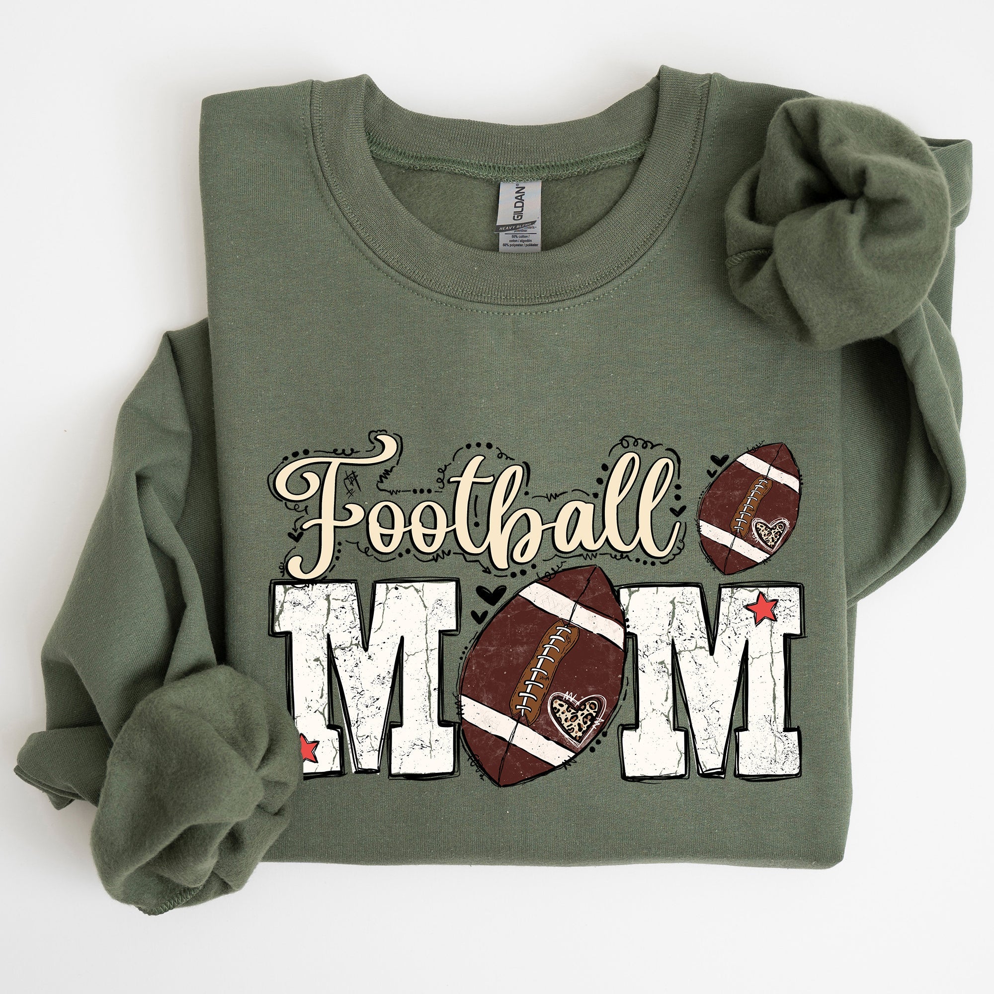Football Mom Tailgate Party Game Day Big Game Touchdown Fan Gear Team Sweatshirt