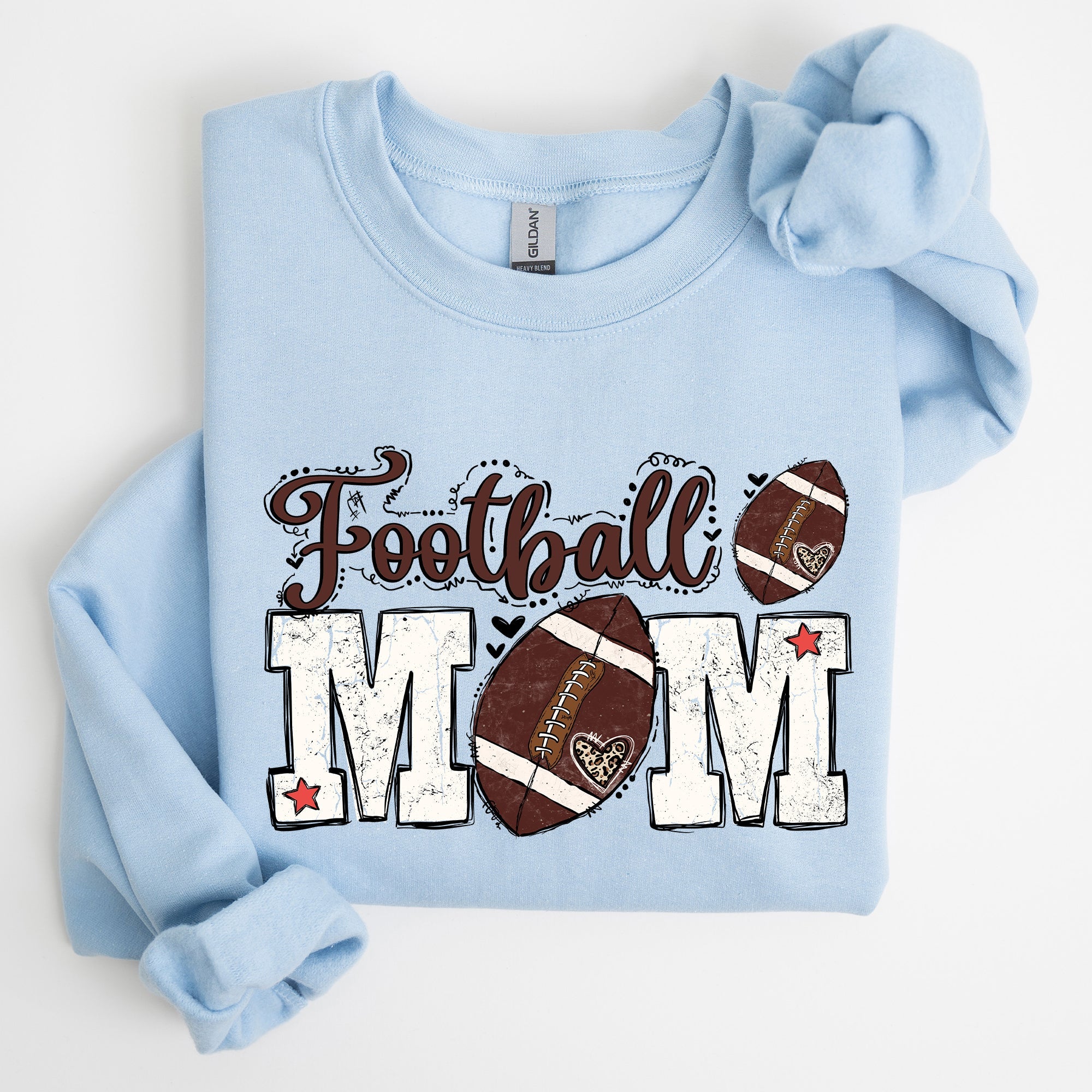 Football Mom Tailgate Party Game Day Big Game Touchdown Fan Gear Team Sweatshirt