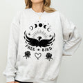 Free Bird Western Country Rock Music Cowboy Inspired Graphic Vintage Concert Sweatshirt