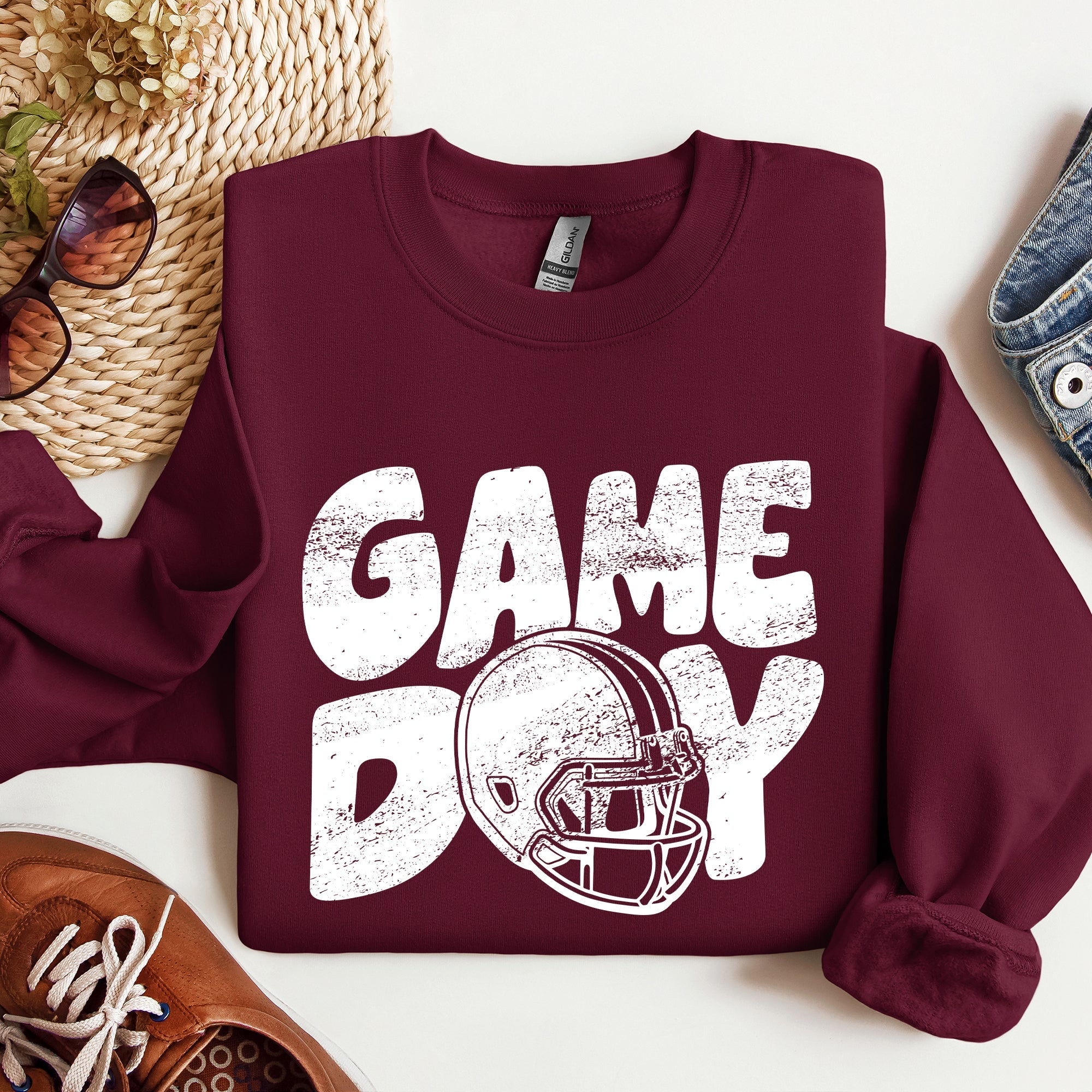 Game Day Football Tailgate Party Big Game Touchdown Celebration Fan Favorite Sweatshirt