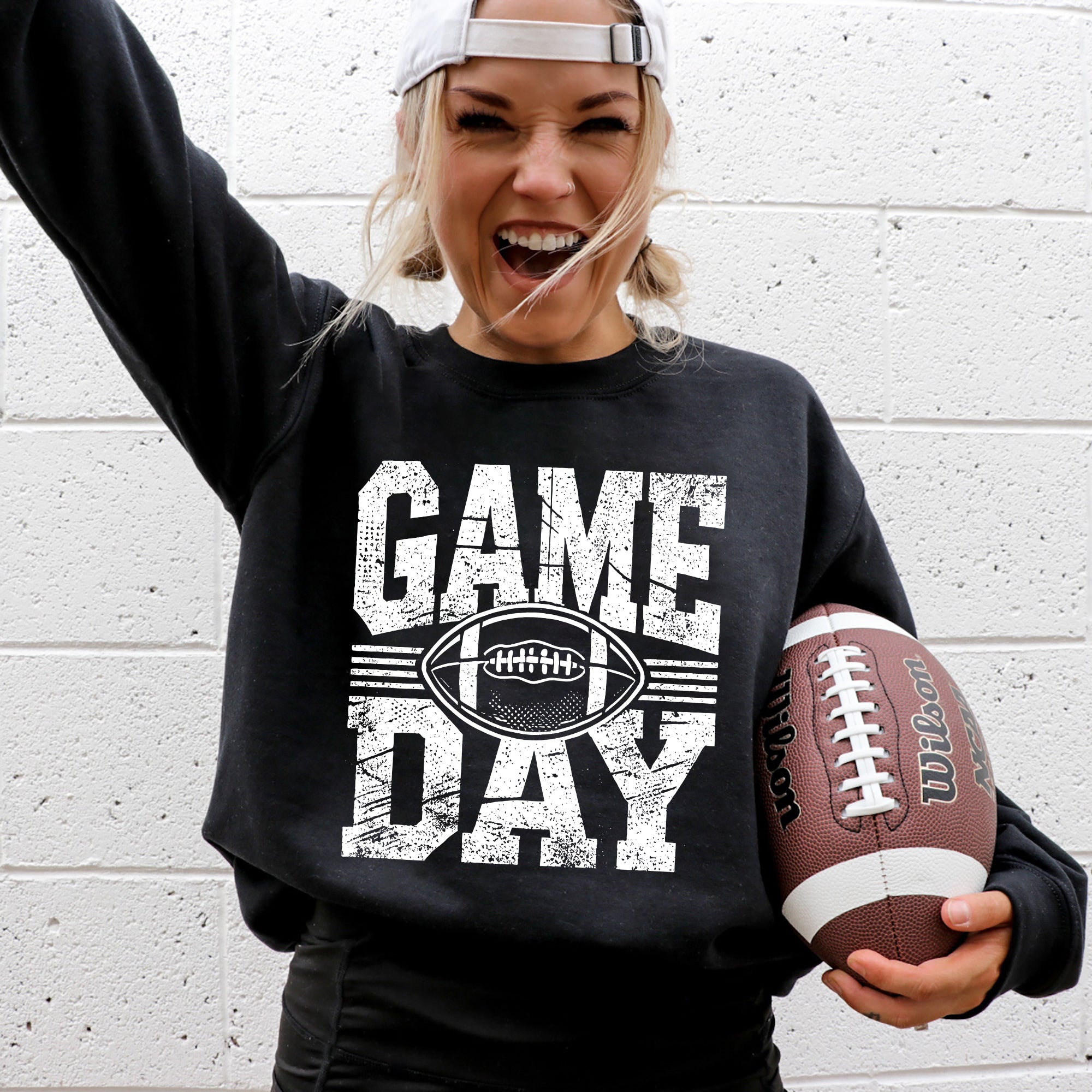 Game Day Varsity Football Tailgate Party Big Game Touchdown Celebration Sweatshirt