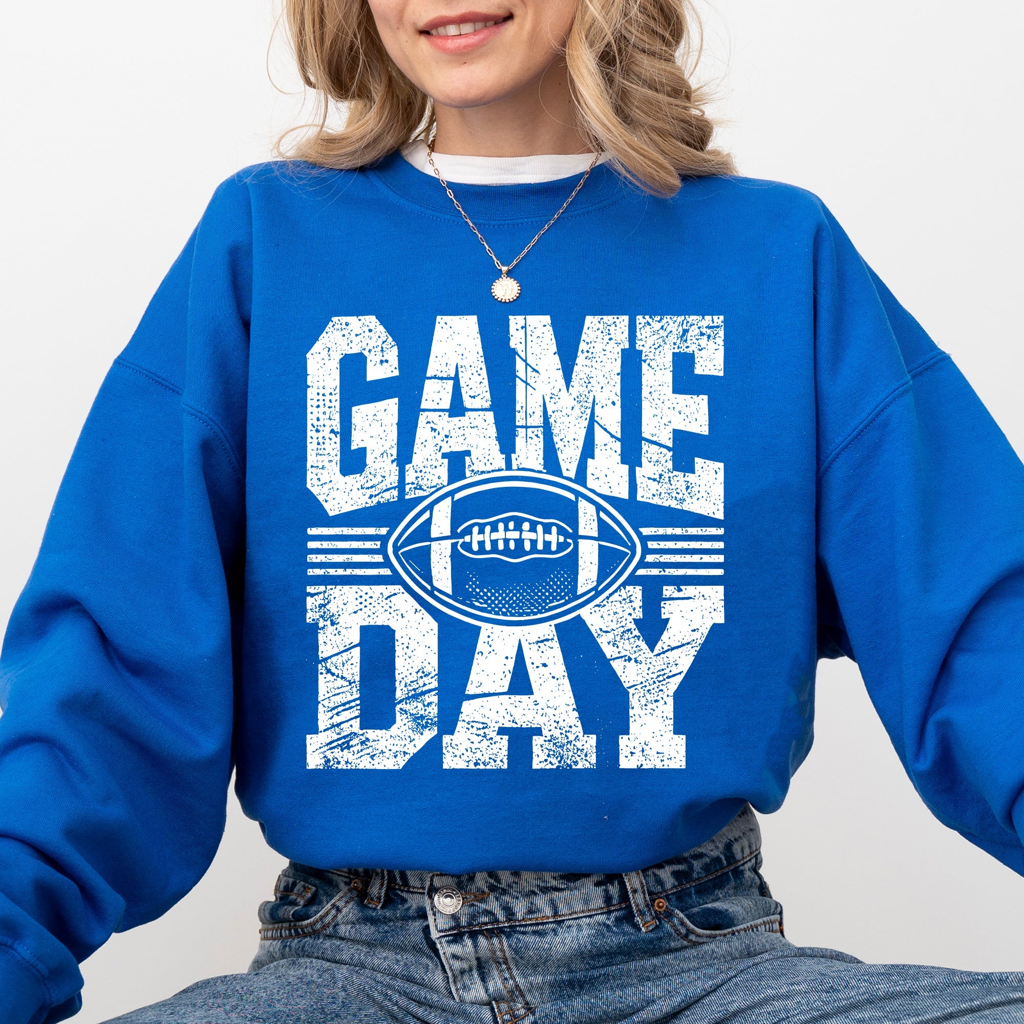 Game Day Varsity Football Tailgate Party Big Game Touchdown Celebration Sweatshirt