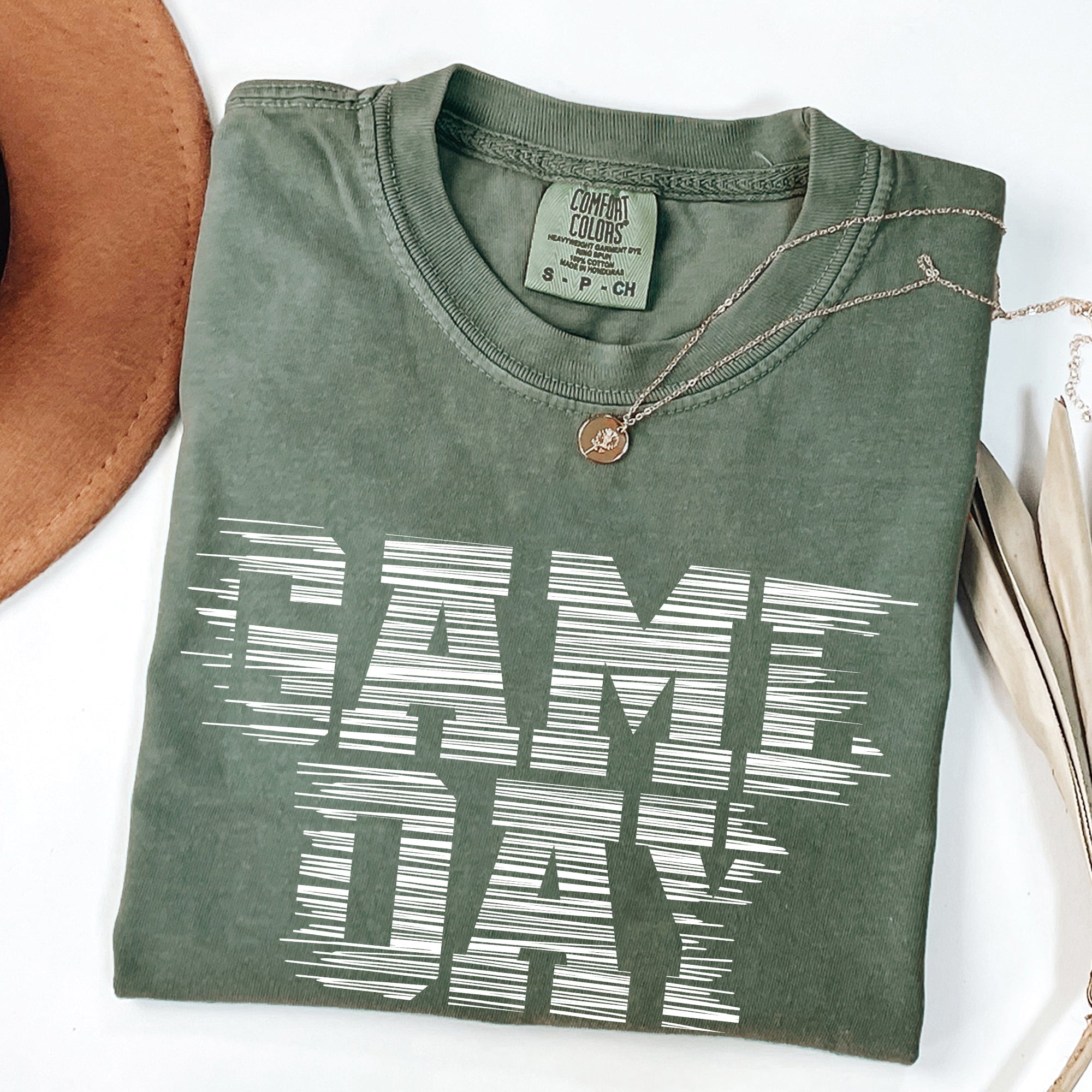 Game Day Vintage Football Tailgate Party Stadium Vibes For True Fans Comfort Colors Tee