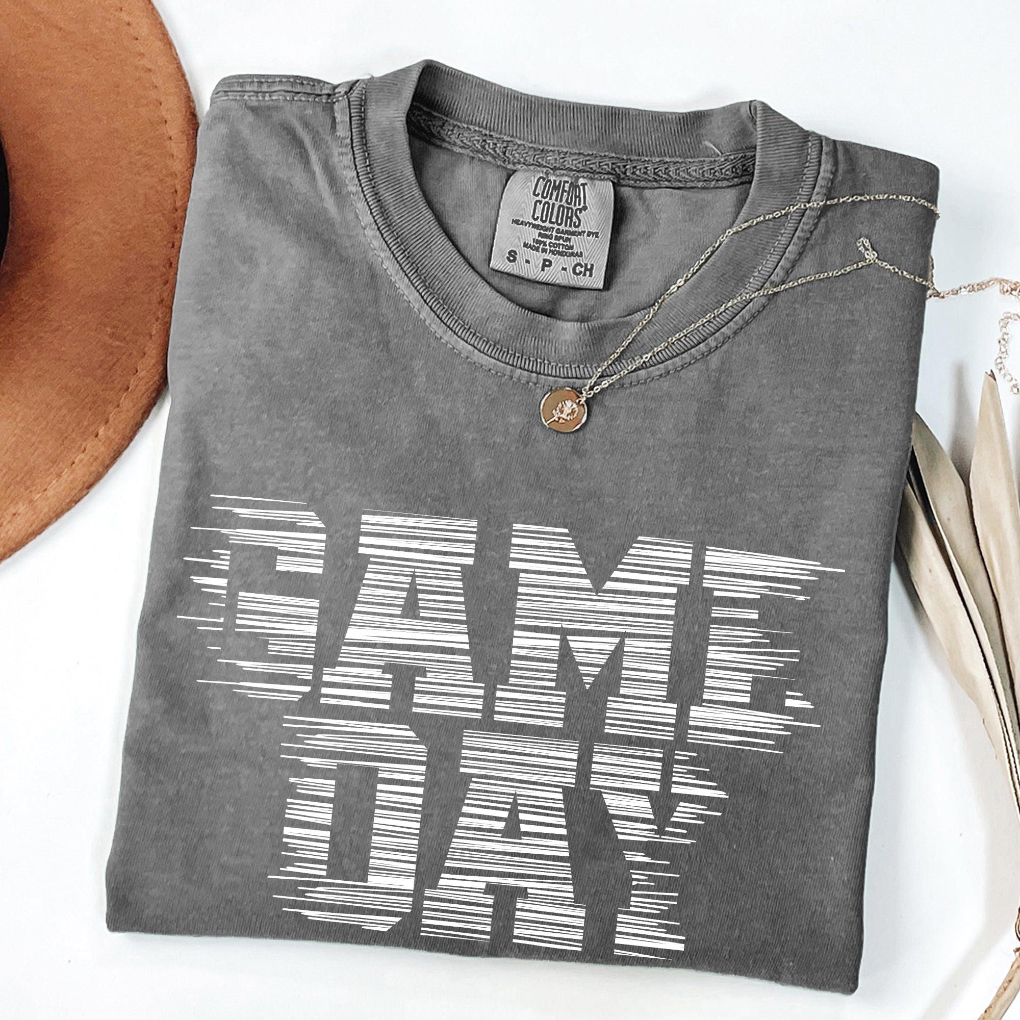 Game Day Vintage Football Tailgate Party Stadium Vibes For True Fans Comfort Colors Tee