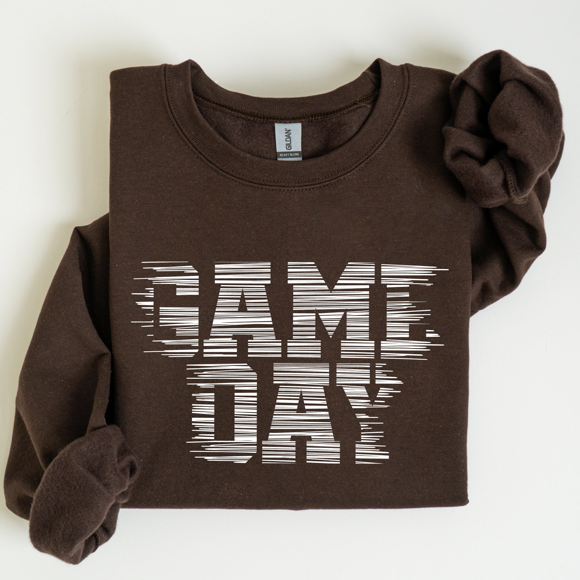 Game Day Vintage Football Sports Big Game Touchdown Tailgate Party Crew Sweatshirt