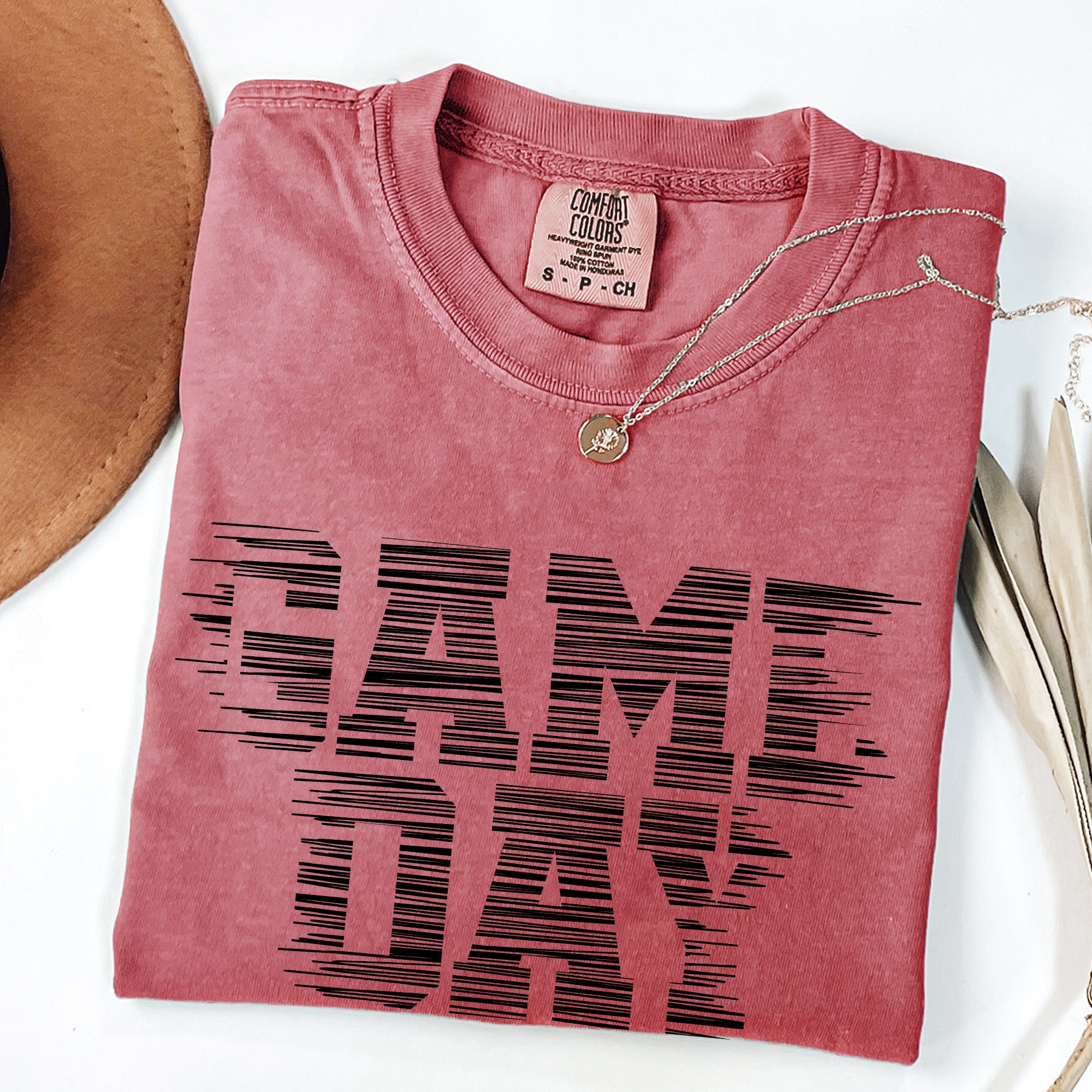 Game Day Vintage Football Tailgate Party Stadium Vibes For True Fans Comfort Colors Tee