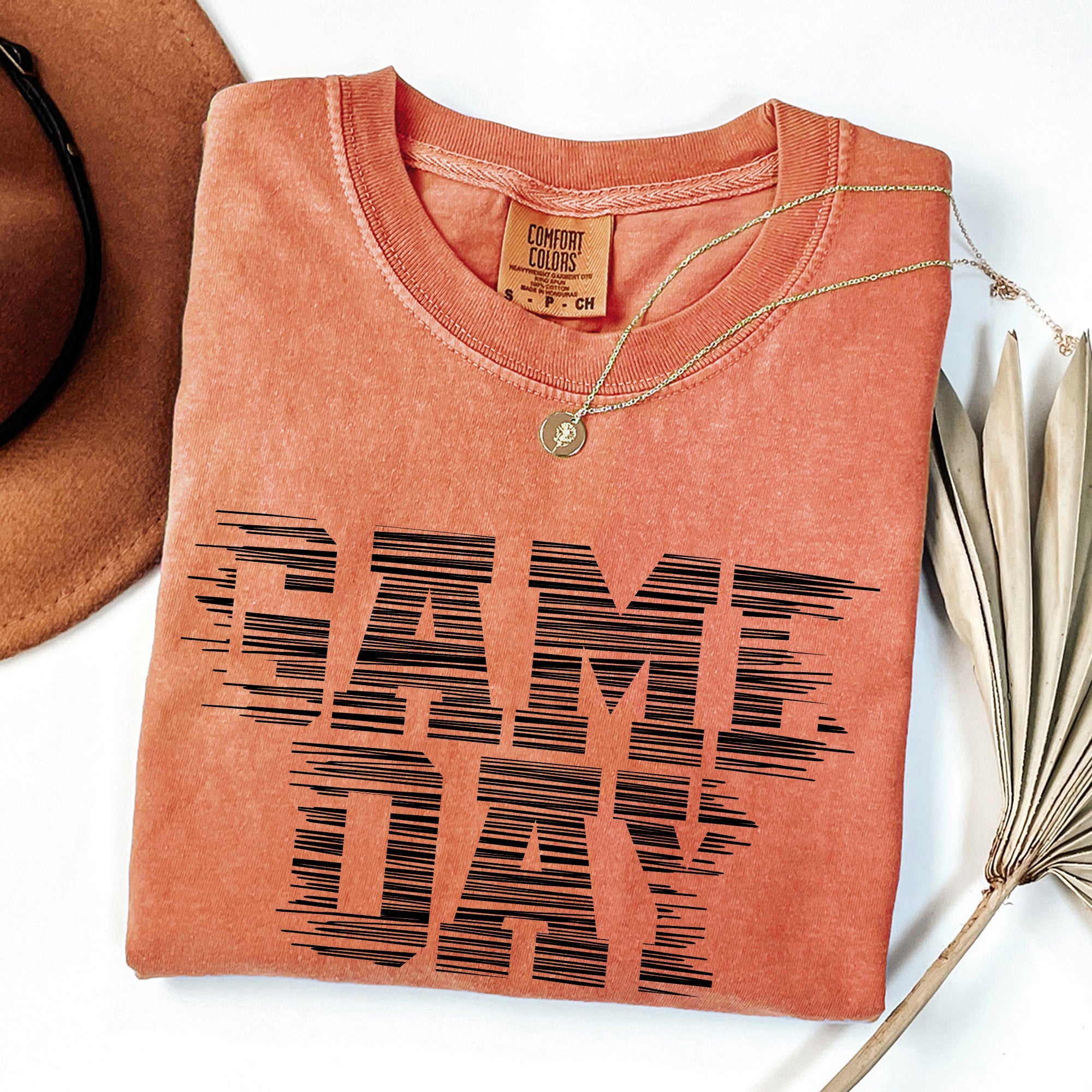 Game Day Vintage Football Tailgate Party Stadium Vibes For True Fans Comfort Colors Tee