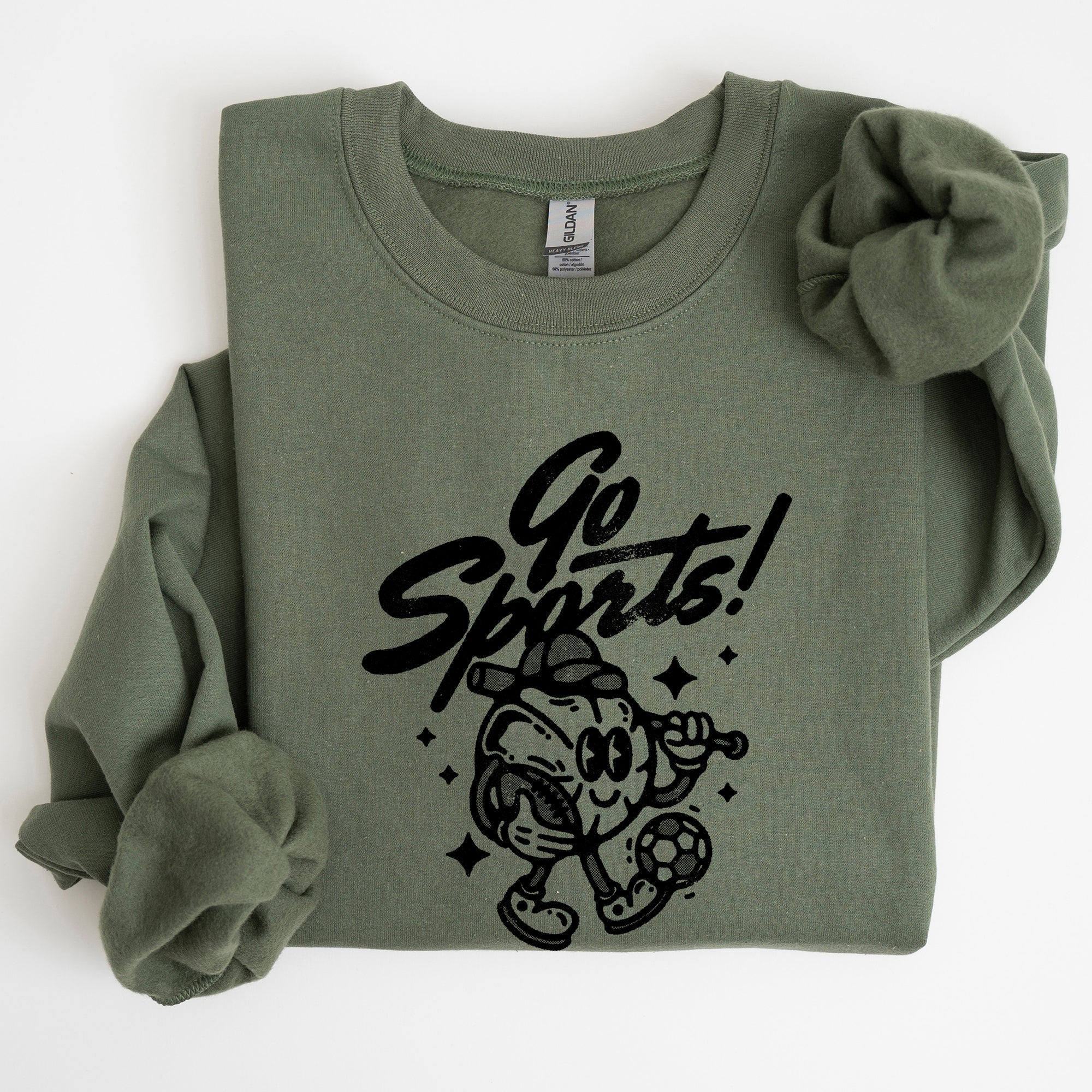 Go Sports Tailgate Party Football Baseball Soccer Basketball Mashup Enthusiast Edition Sweatshirt