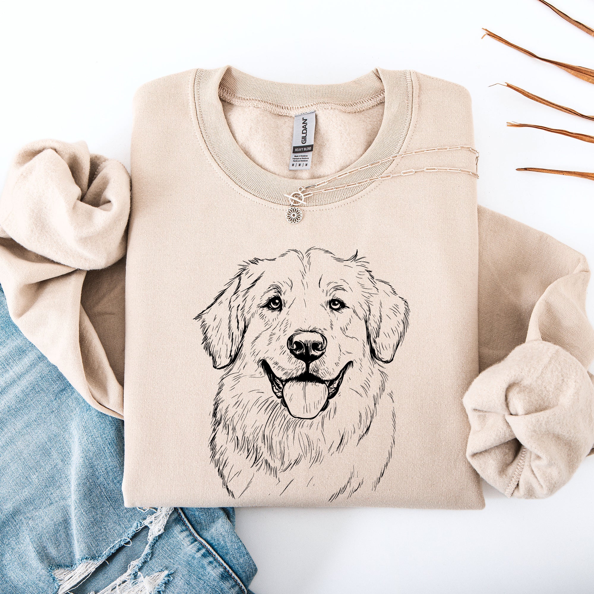 Great Pyrenees Dog Lover Paw Prints Cozy Fleece Ultra Plush Everyday Wear Sweatshirt