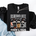 Halloween Coffee Freshly Boo'd Witch Spooky Nighttime Cozy Autumn Vibes Sweatshirt