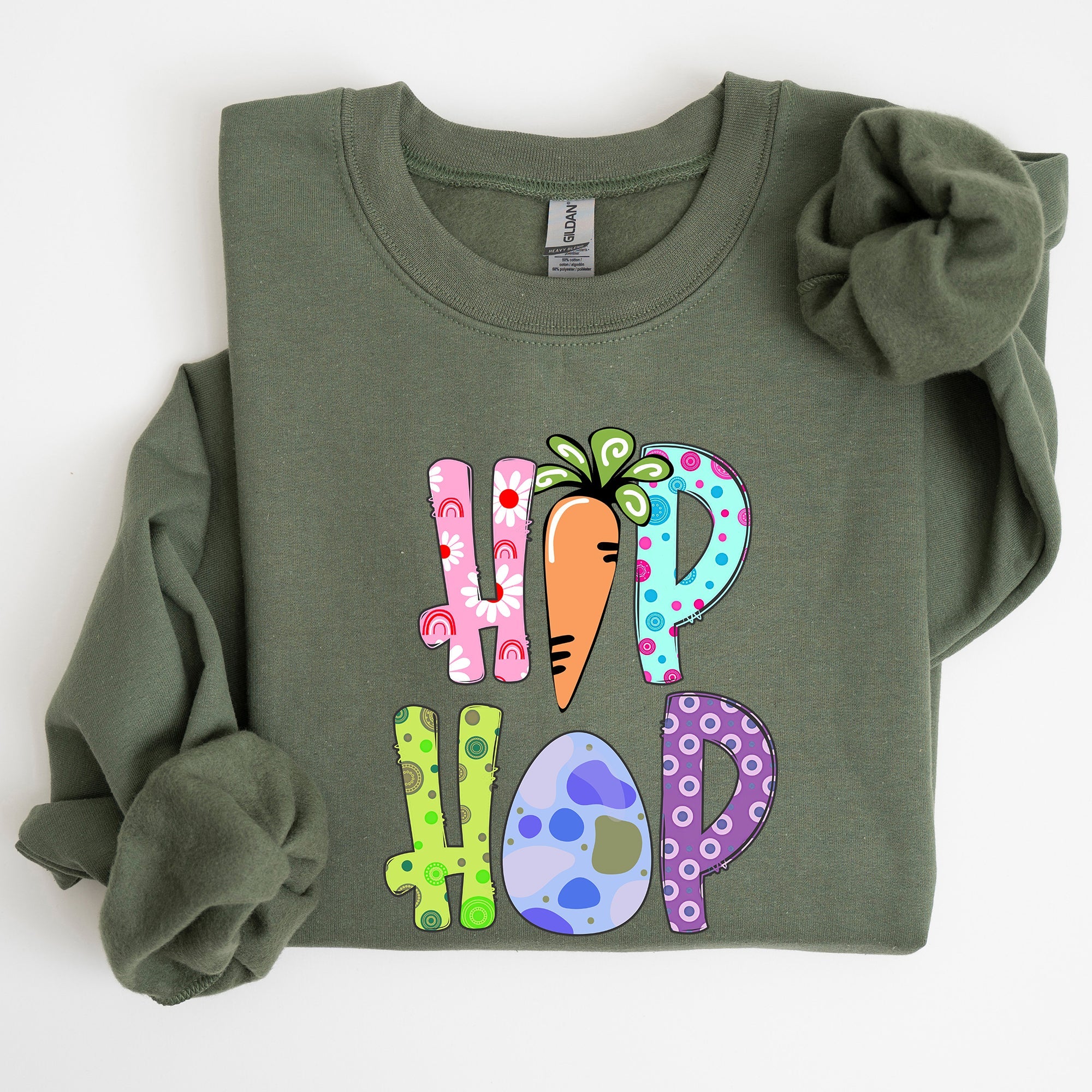 Hip Hop Easter Colorful Graffiti Streetwear Inspired Urban Art Fusion Edition For Bold City Fashion Sweatshirt