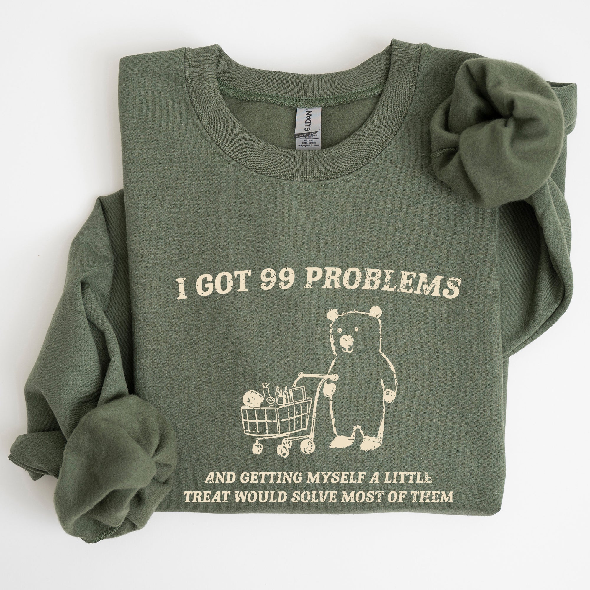 I Got 99 Problems Snack Bear Meme A Playful Pop Culture Reference Limited Edition Sweatshirt