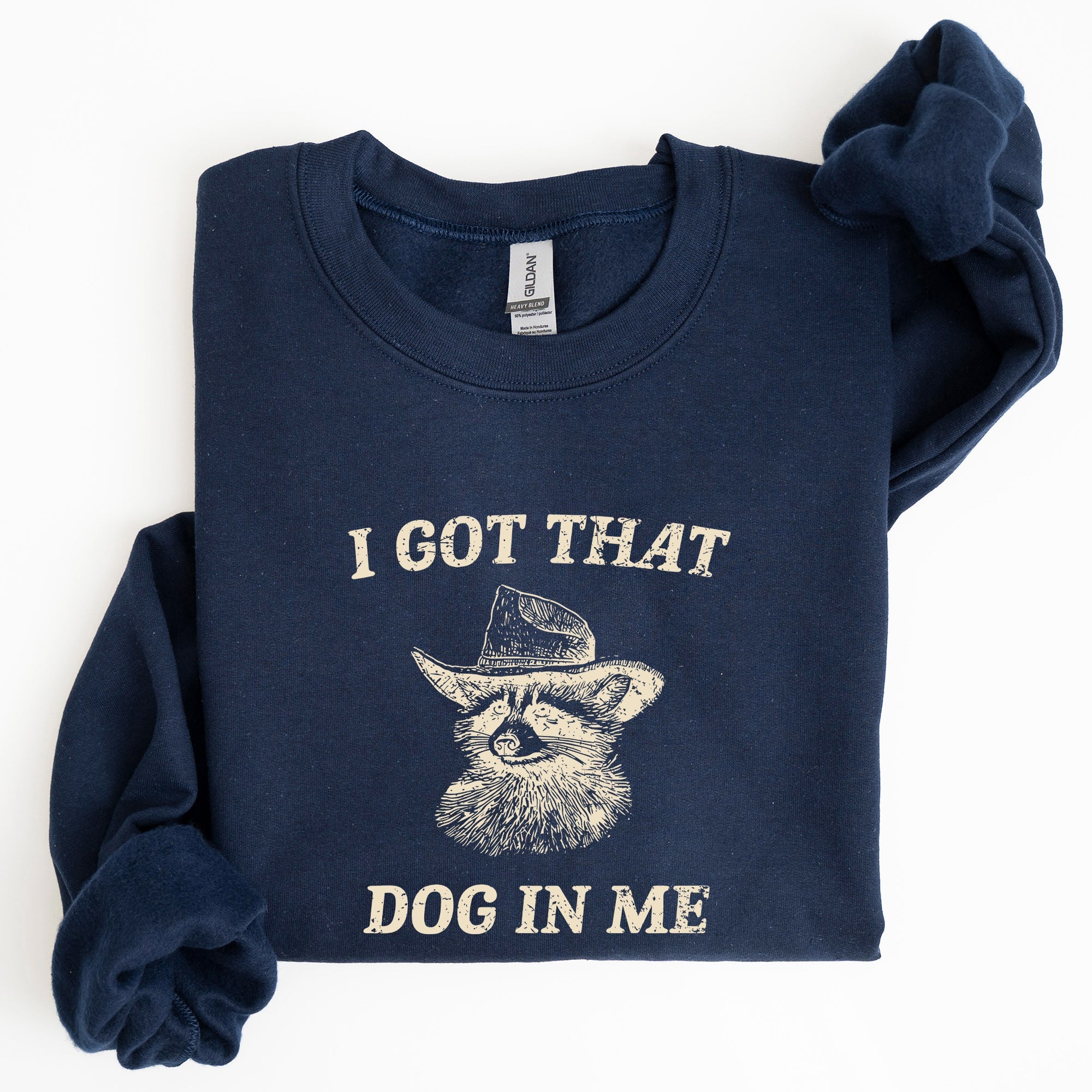 I Got That Dog In Me Raccoon Meme Laughing At The Internet Everyday Today Sweatshirt