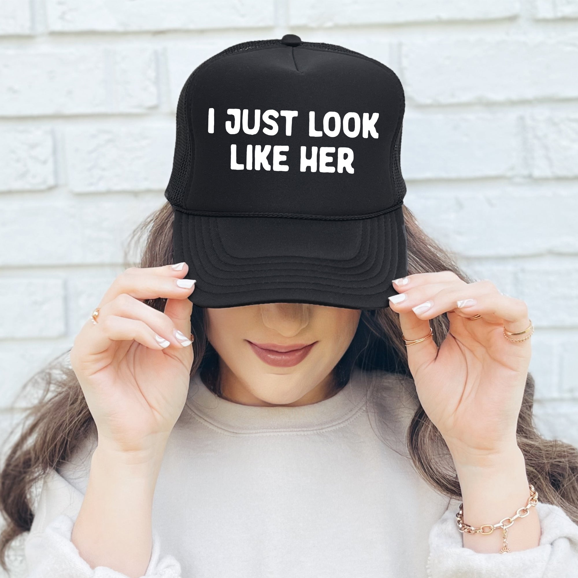 I Just Look Like Her Trucker Hat