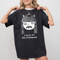 I Suck At Relationships Witch Halloween Spooky Skeleton Macabre Comfort Colors Tee