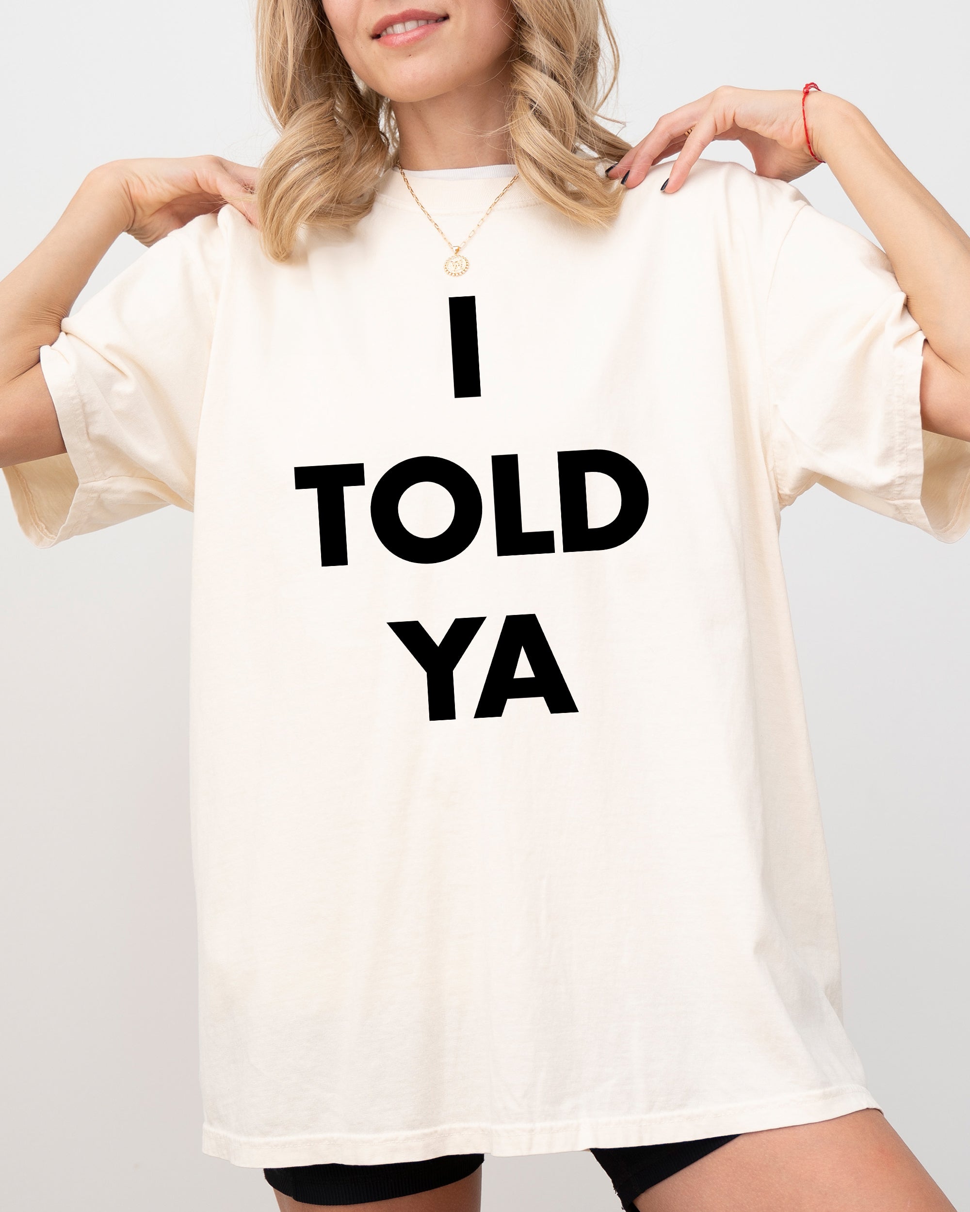 I Told Ya Challengers Movie Trend Tennis Retro Vintage Throwback Comfort Colors Tee