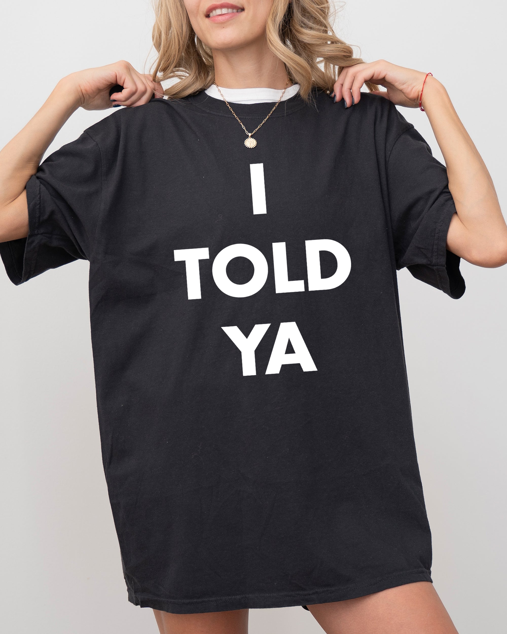 I Told Ya Challengers Movie Trend Tennis Retro Vintage Throwback Comfort Colors Tee