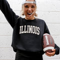 Illinois Football Game Day Tailgate Party Big Game State University Pride Sweatshirt