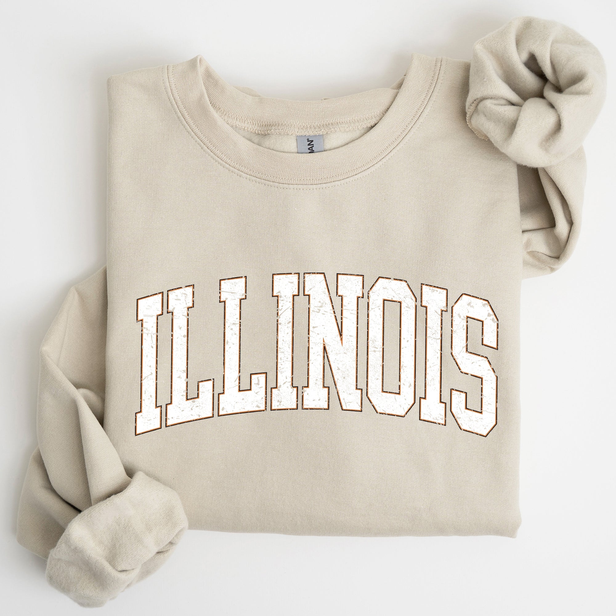 Illinois Football Game Day Tailgate Party Big Game State University Pride Sweatshirt