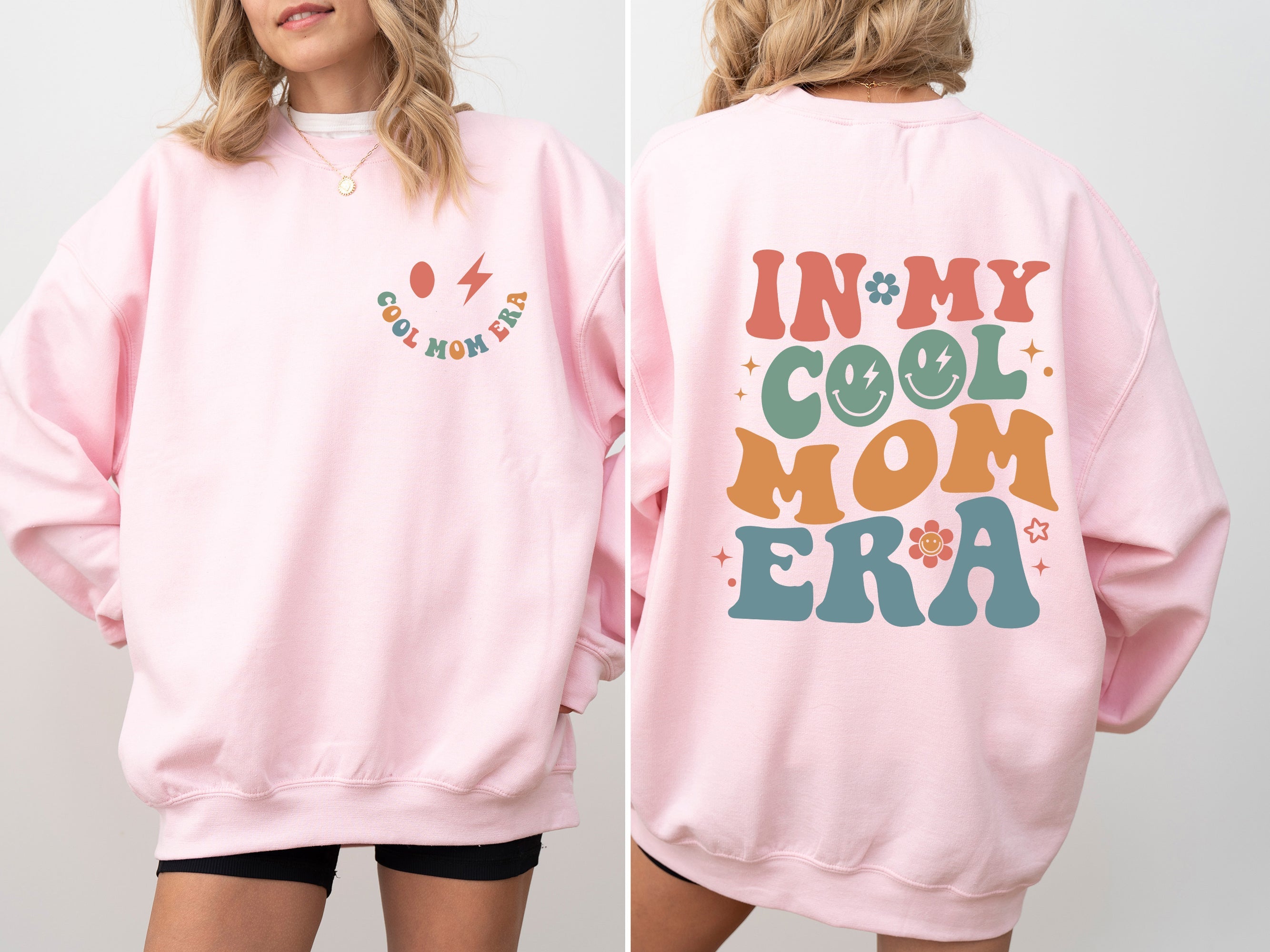 In My Cool Mom Era Mother's Day Cozy Graphic For Stylish Moms Everywhere Sweatshirt