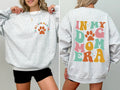 In My Dog Mom Era Mother's Day Graphic Dog Mom Celebration For Dog Lovers Sweatshirt