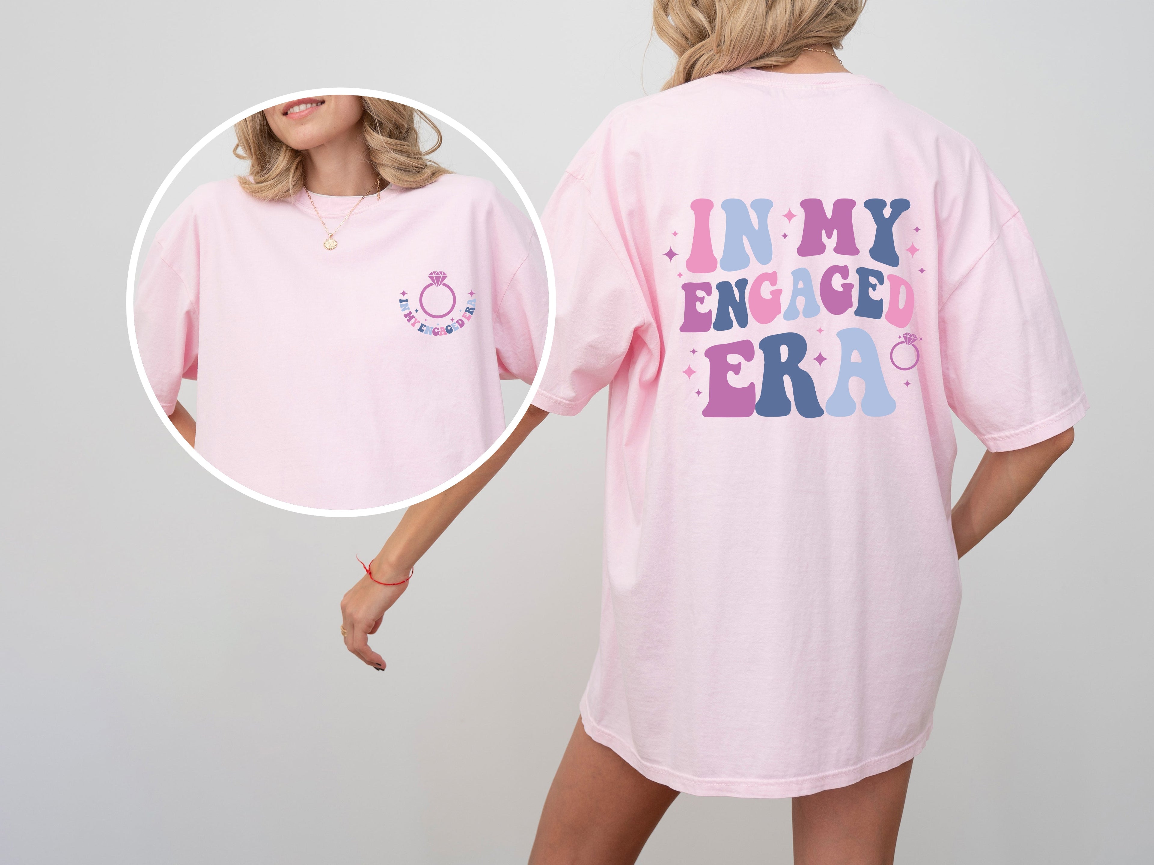 In My Engaged Era Comfort Colors Tee