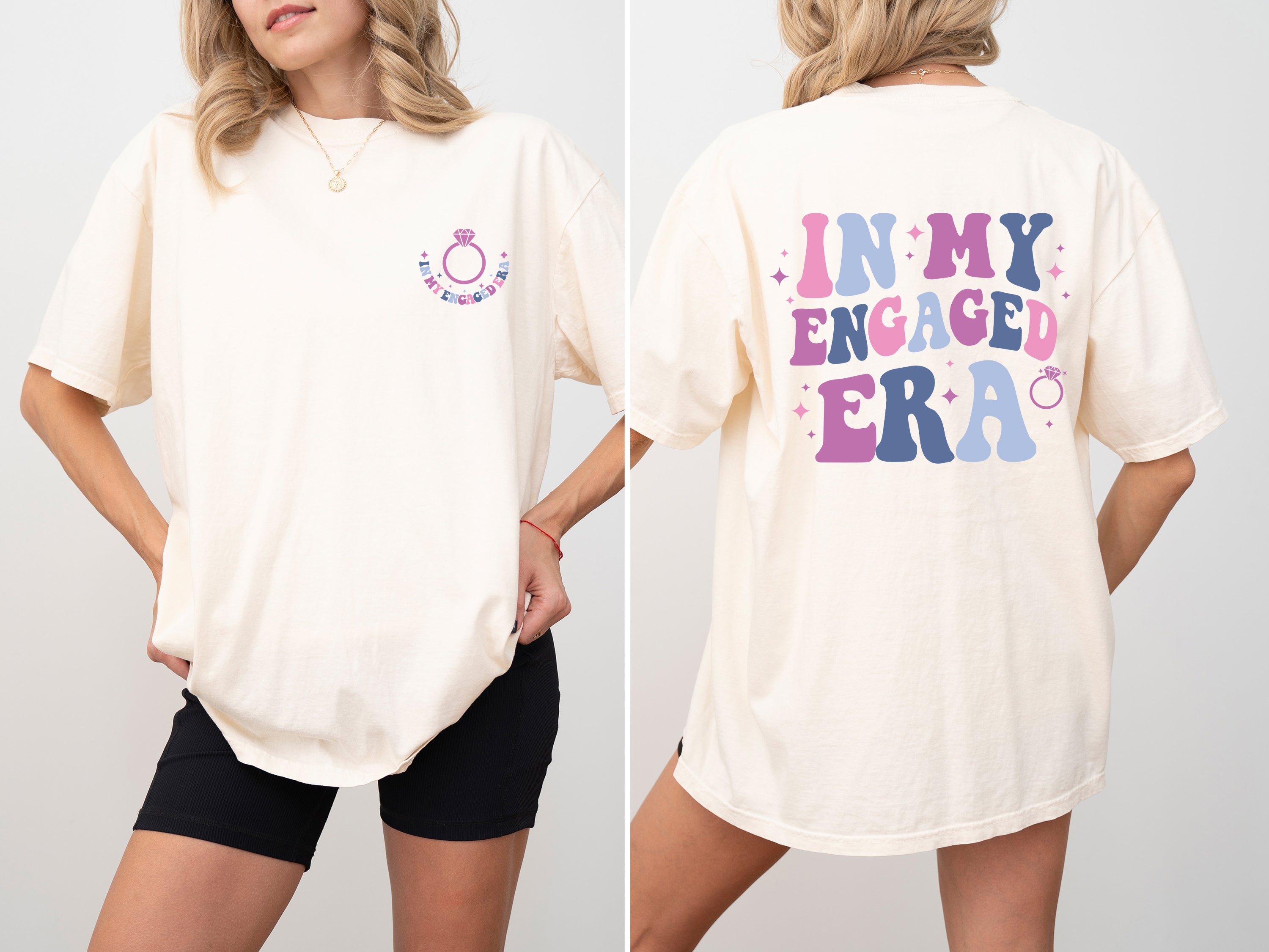 In My Engaged Era Comfort Colors Tee