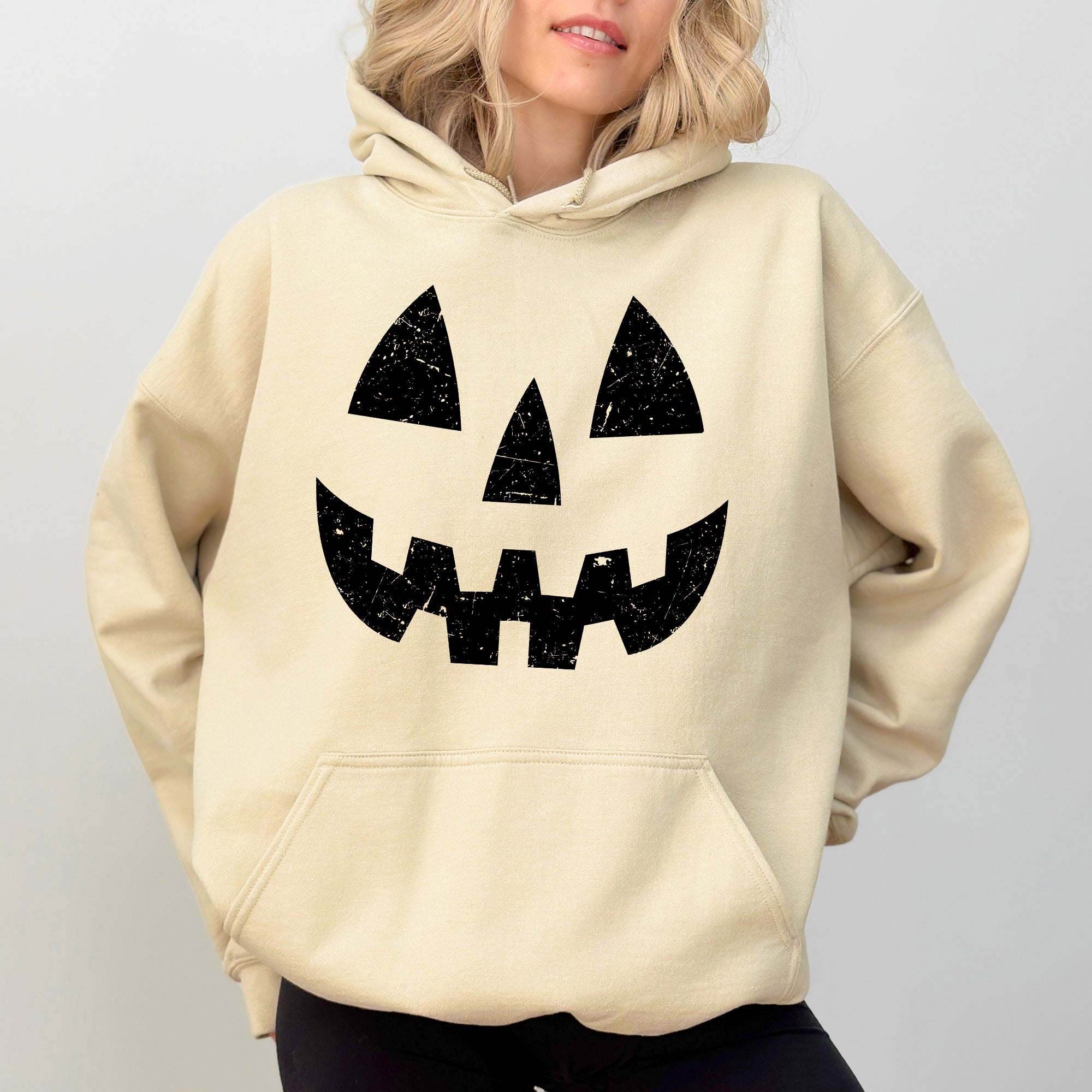 Jack-O-Lantern Pumpkin Halloween Spooky Trick Or Treat Witch Limited Edition Hooded Sweatshirt
