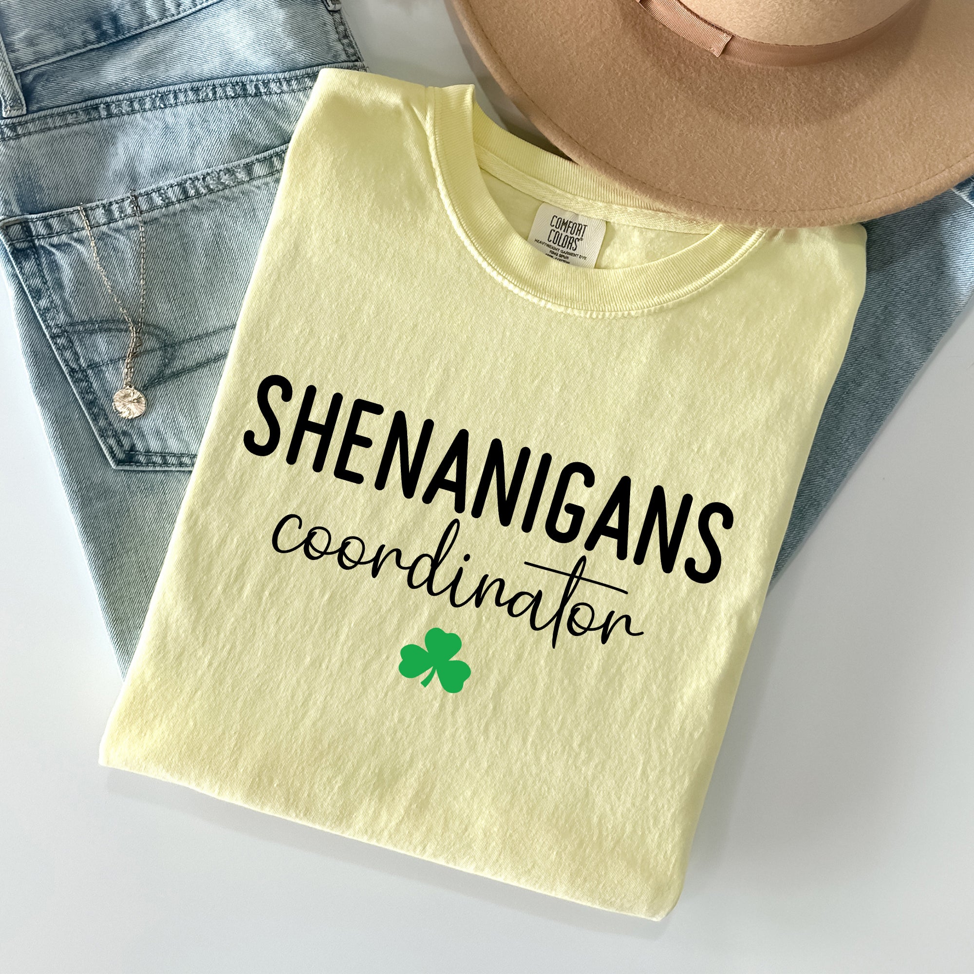 Shenanigans Coordinator, Funny St Patrick's Day Collectors Edition Comfort Colors Tee
