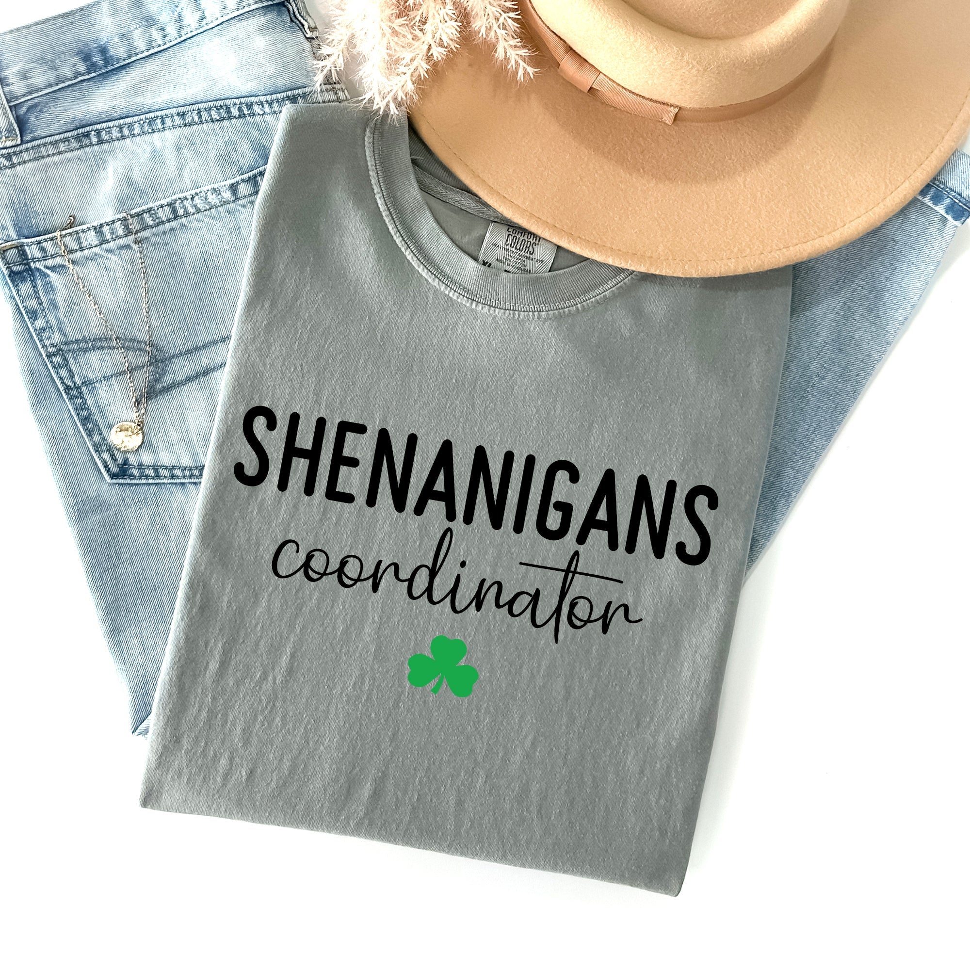 Shenanigans Coordinator, Funny St Patrick's Day Collectors Edition Comfort Colors Tee