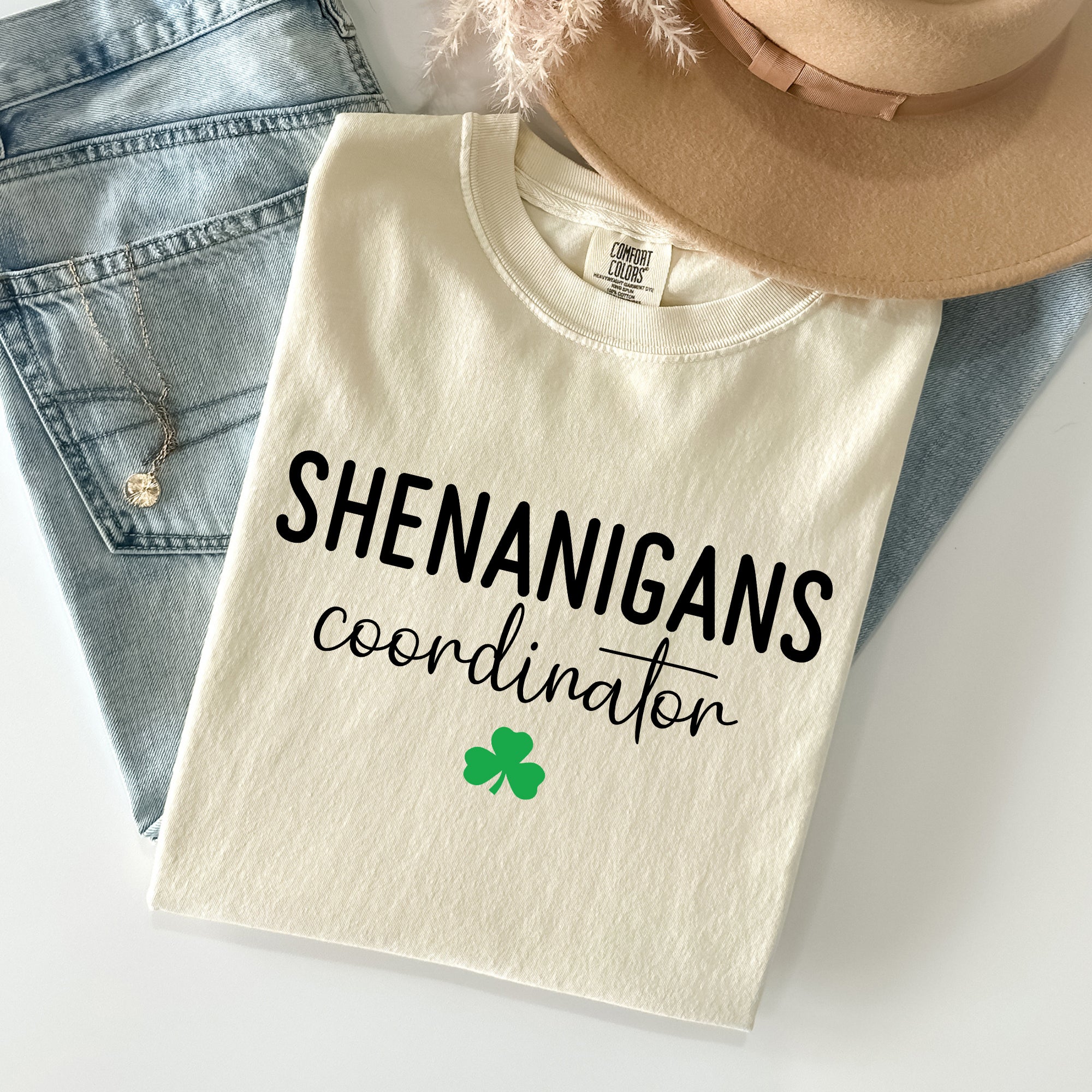 Shenanigans Coordinator, Funny St Patrick's Day Collectors Edition Comfort Colors Tee