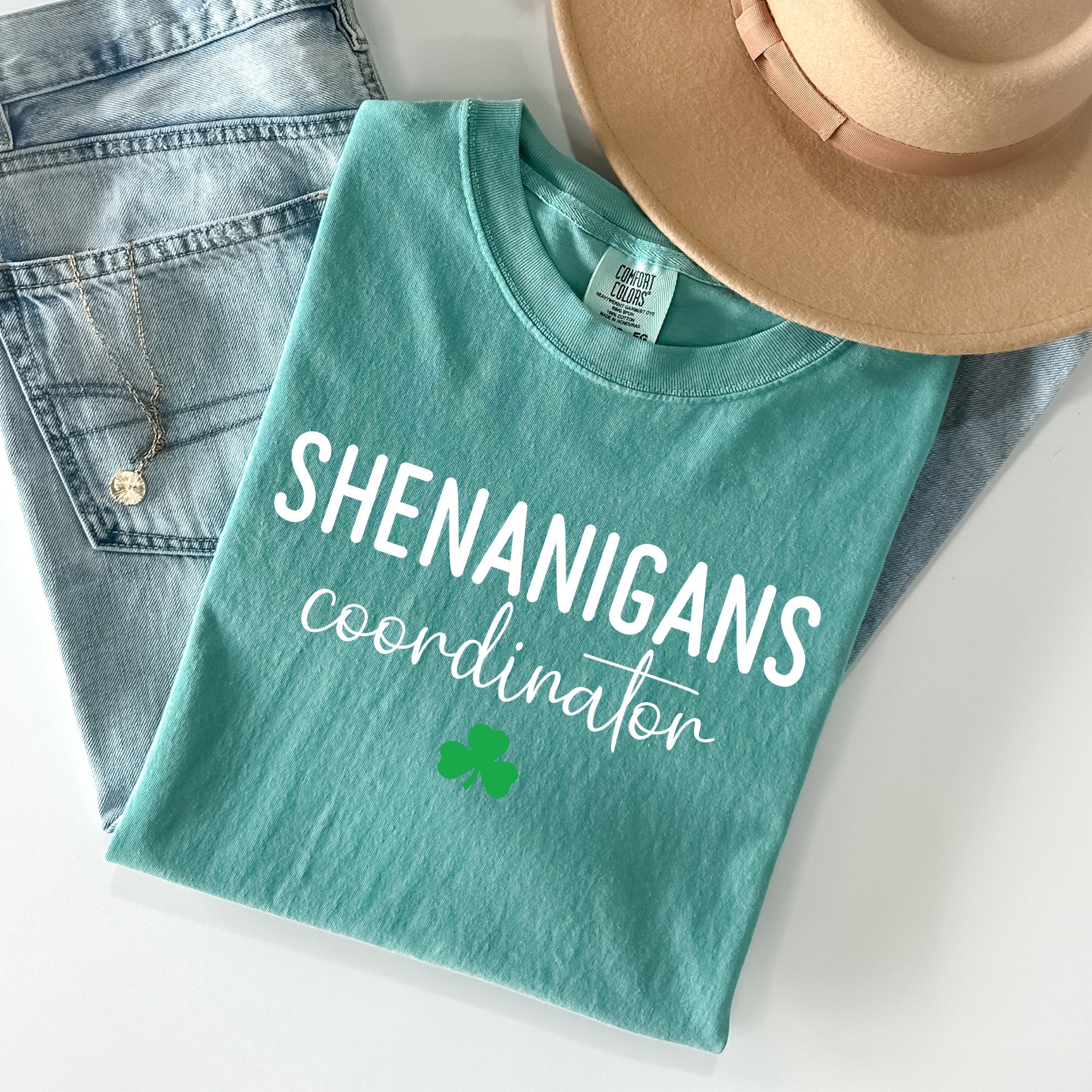 Shenanigans Coordinator, Funny St Patrick's Day Collectors Edition Comfort Colors Tee