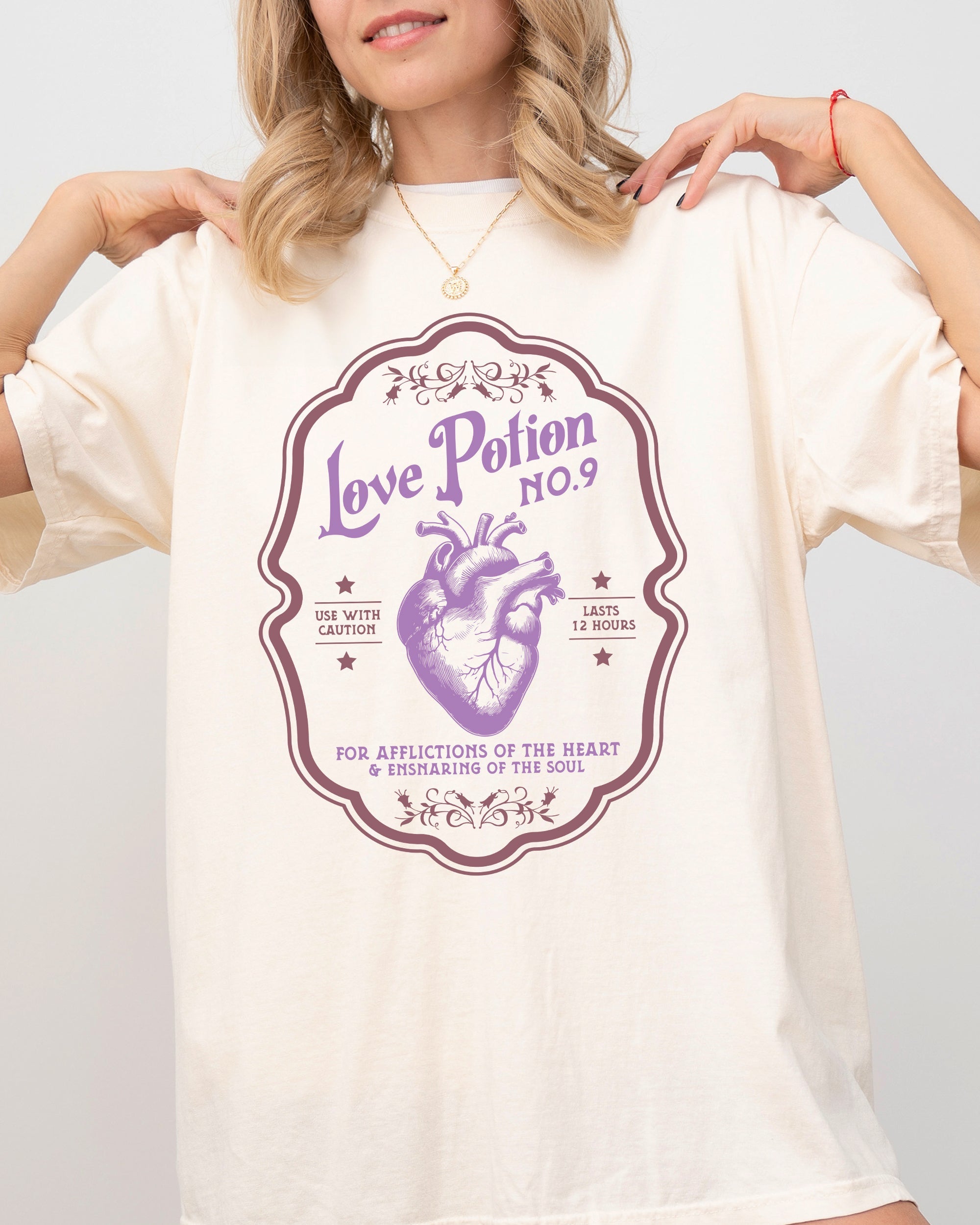 Love Potion Vintage Western Witch Meme Halloween Costume Limited Edition Comfort Colors Tee