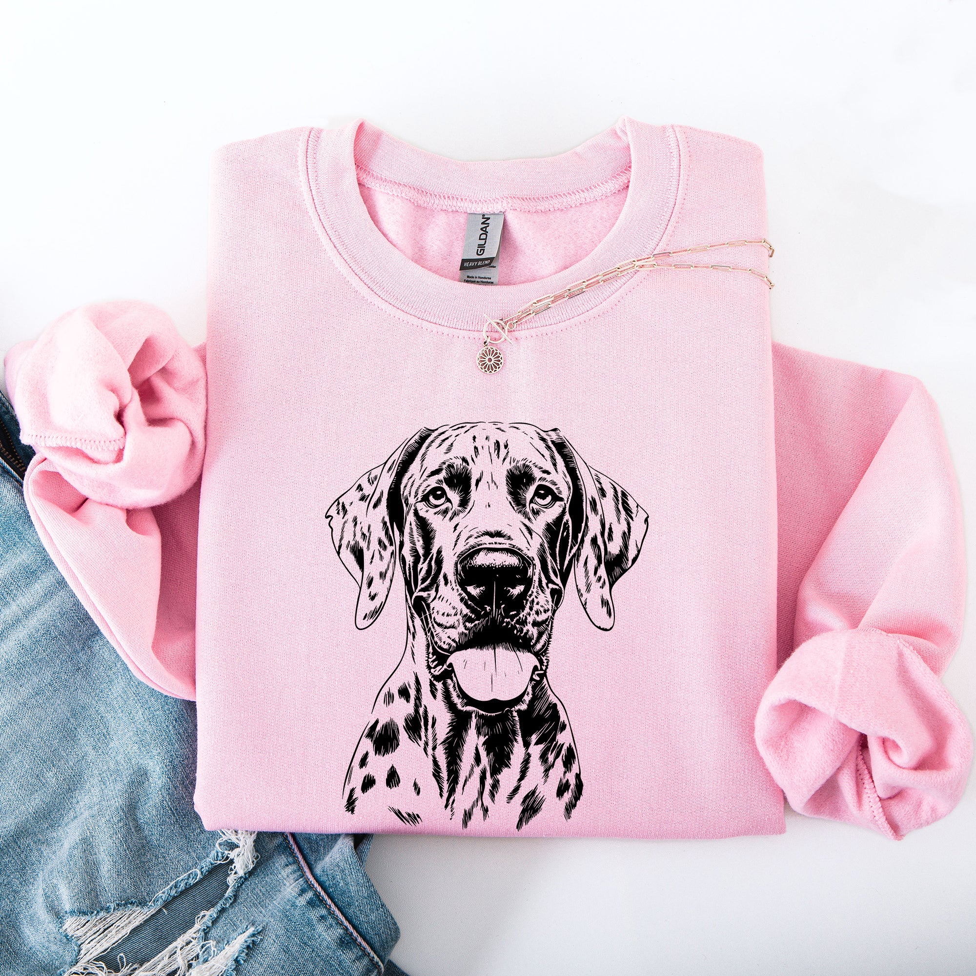 Great Dane Breed Illustration For Dog Lovers That Celebrates A Beloved Breed Sweatshirt