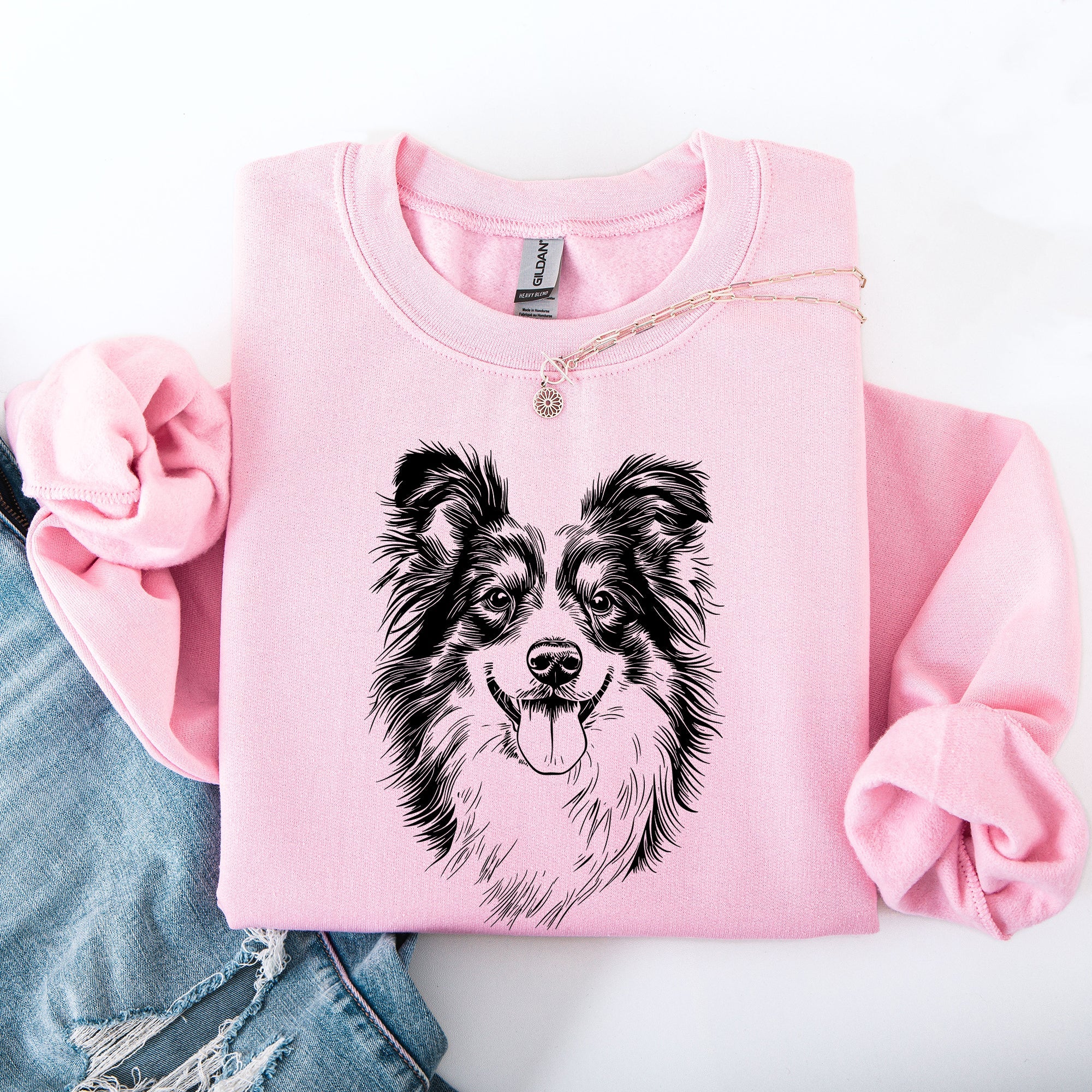 Heritage Sheltie Love Shetland Sheepdog Breed Enthusiast Appreciation Sweatshirt