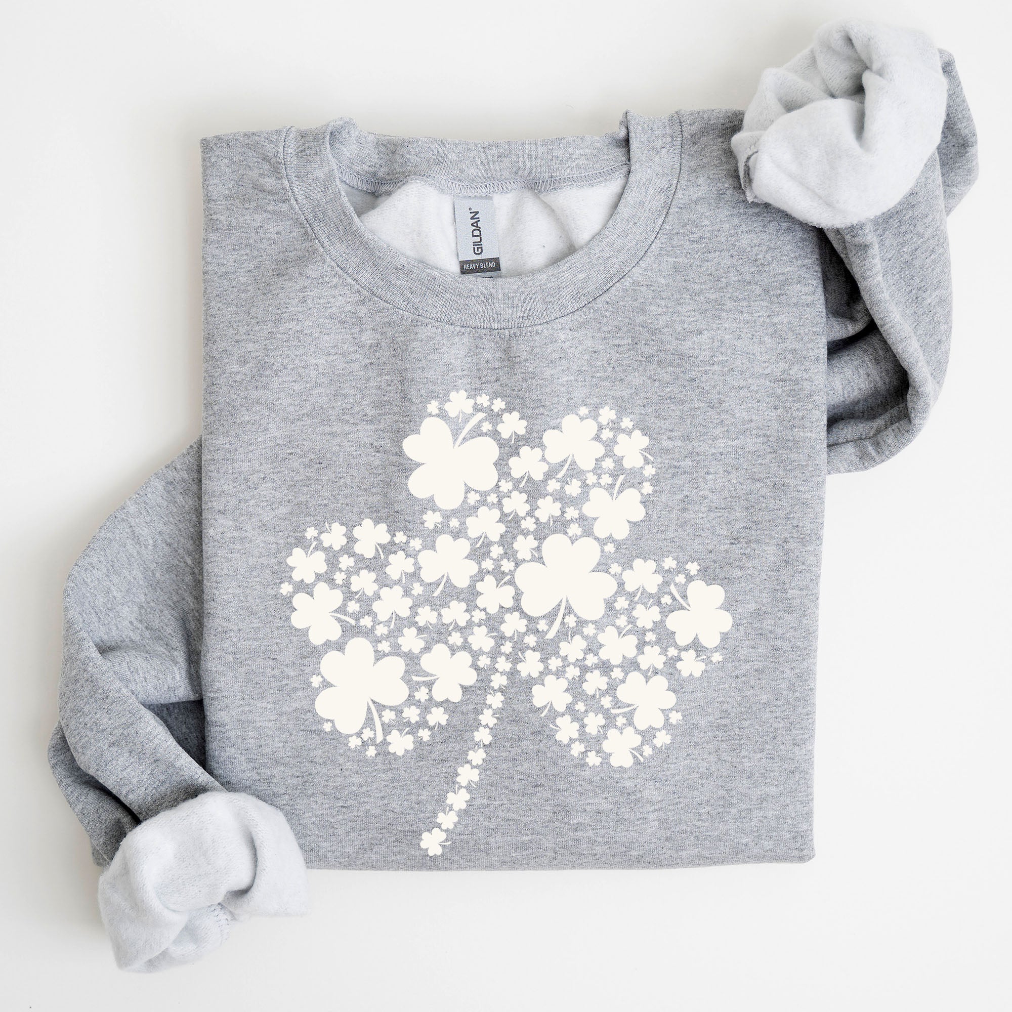 St. Paddy's Day Shamrock Clover Retro Festive Lucky Irish Lucky Charm Sweatshirt