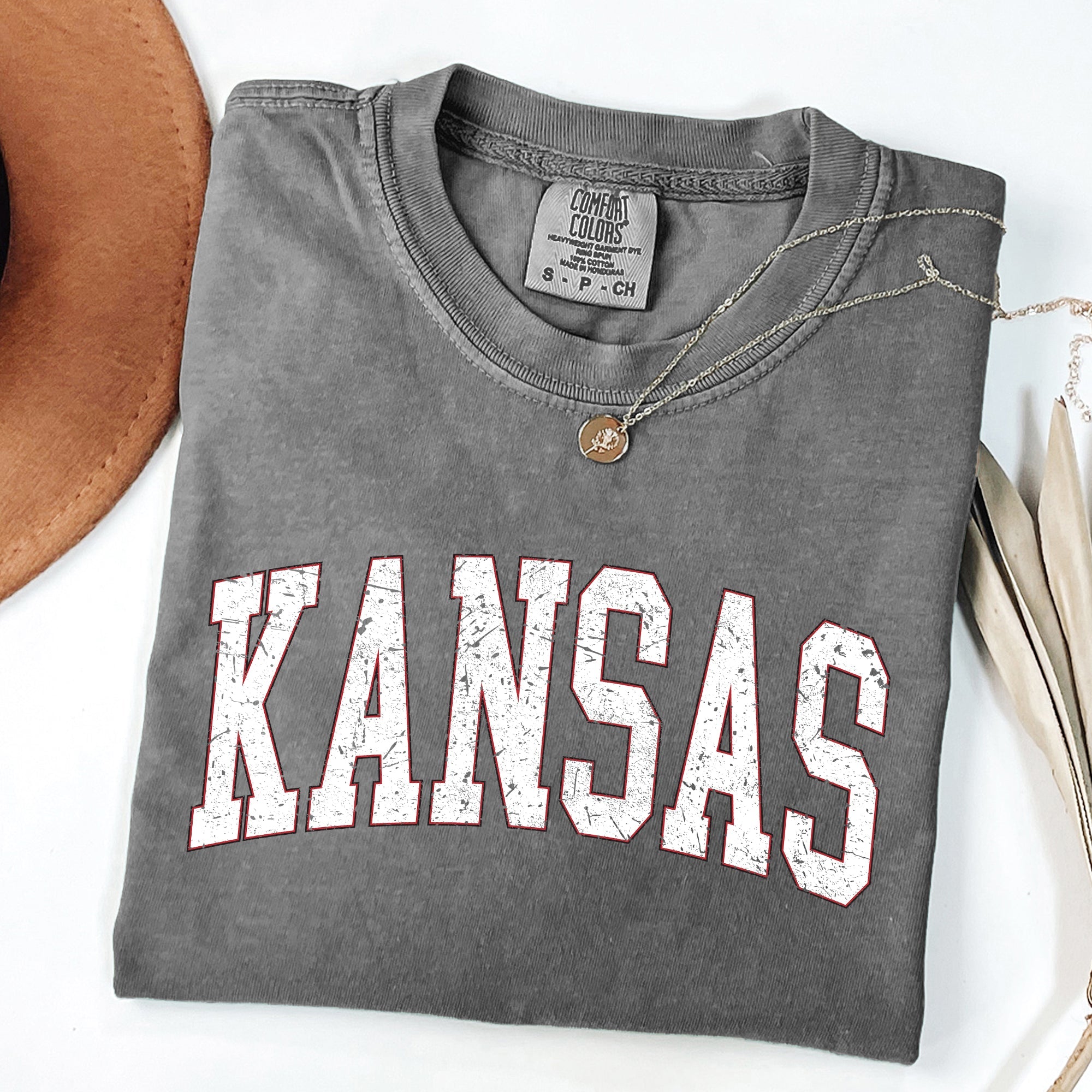Kansas State University Football Tailgate Party Game Day Big Game Touchdown Comfort Colors Tee
