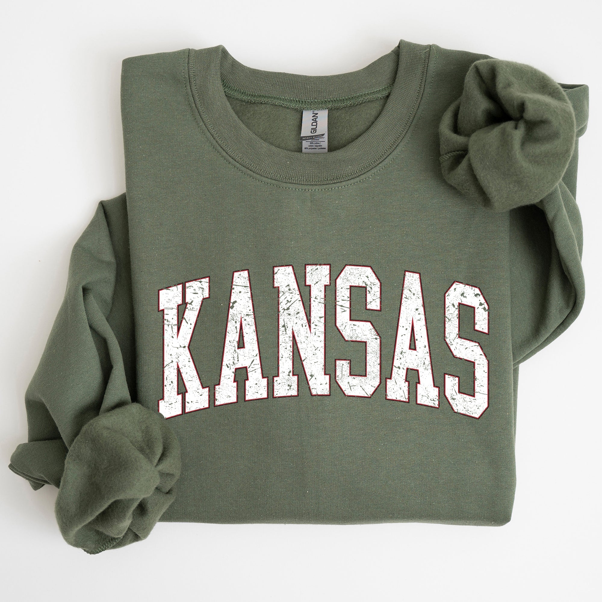Kansas Football Game Day Tailgate Party Touchdown University College State Sweatshirt