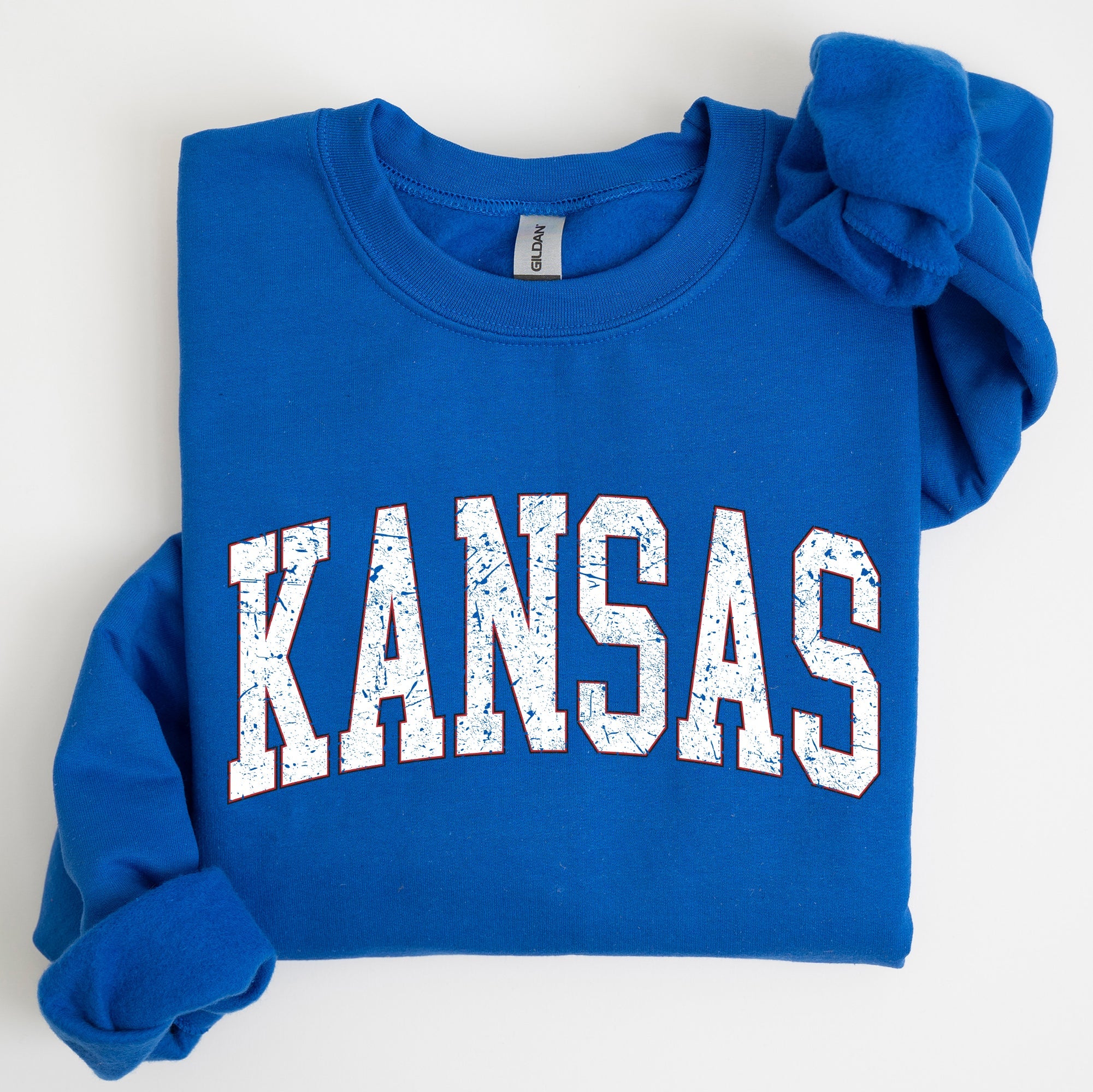 Kansas Football Game Day Tailgate Party Touchdown University College State Sweatshirt