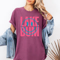Lake Bum Sun Rays Lake Days Boat Summer Vibes By The Water Lakeside Escape Comfort Colors Tee