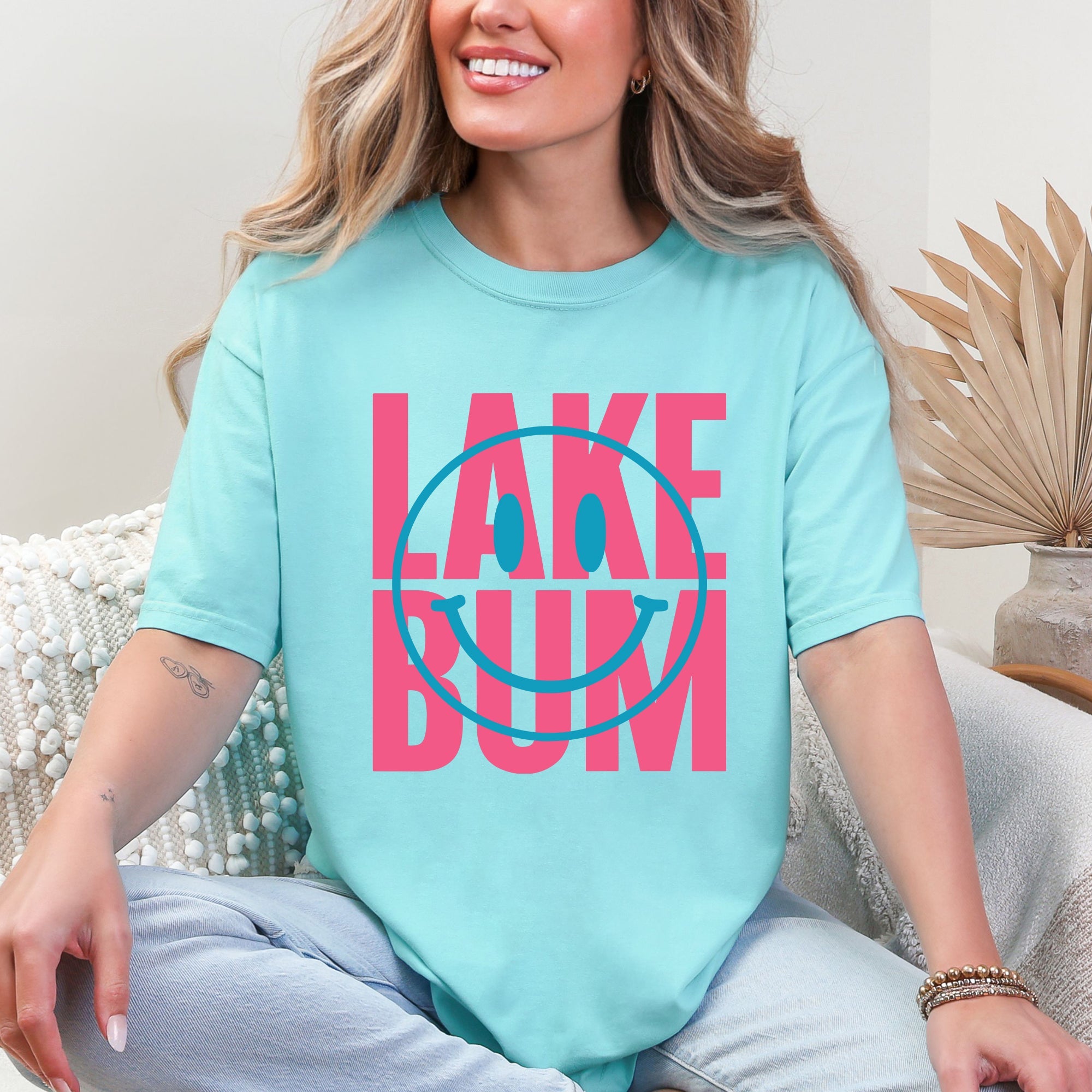 Lake Bum Sun Rays Lake Days Boat Summer Vibes By The Water Lakeside Escape Comfort Colors Tee